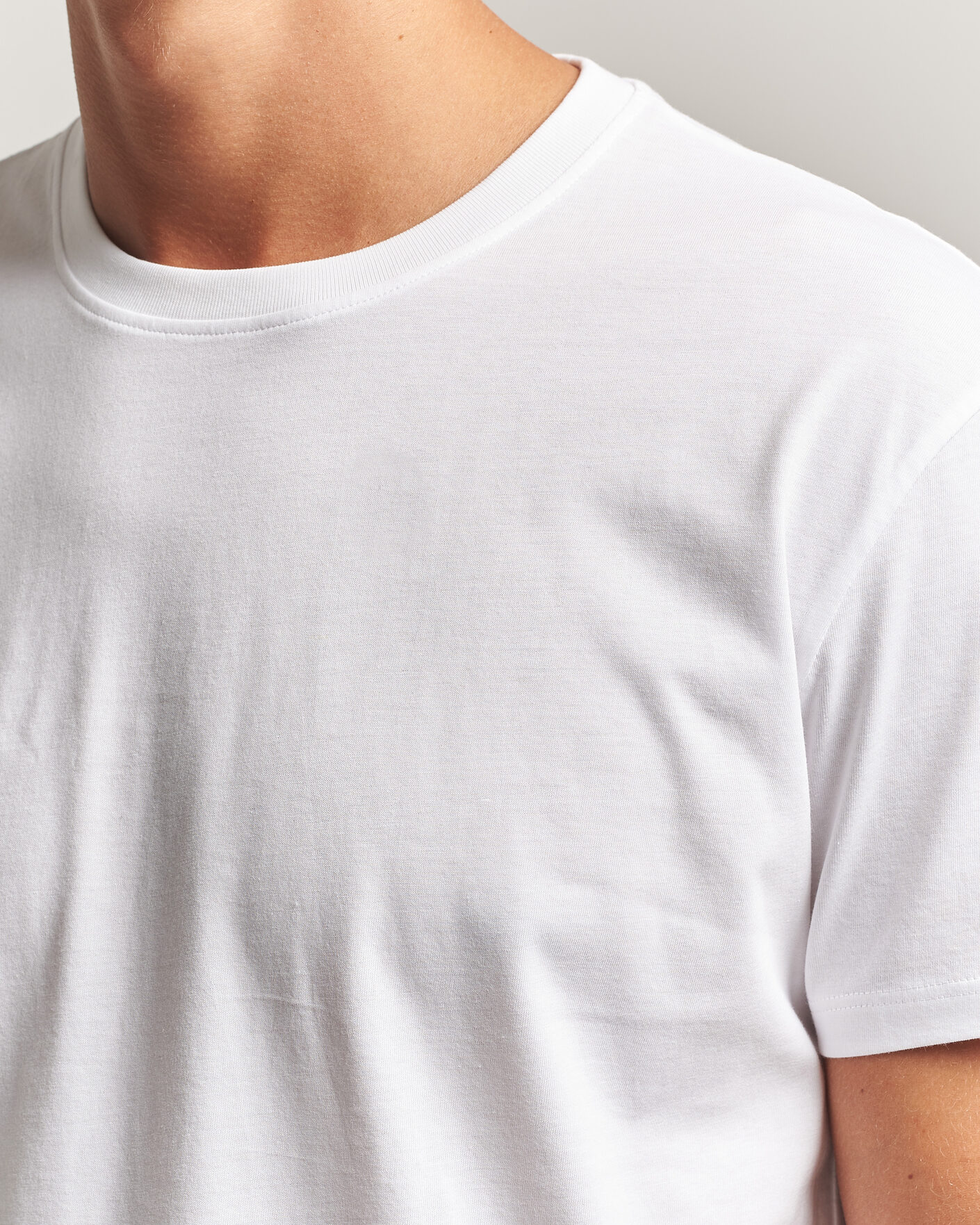 Herren | T-Shirts | Samsøe Samsøe | Kronos Cotton T-Shirt White