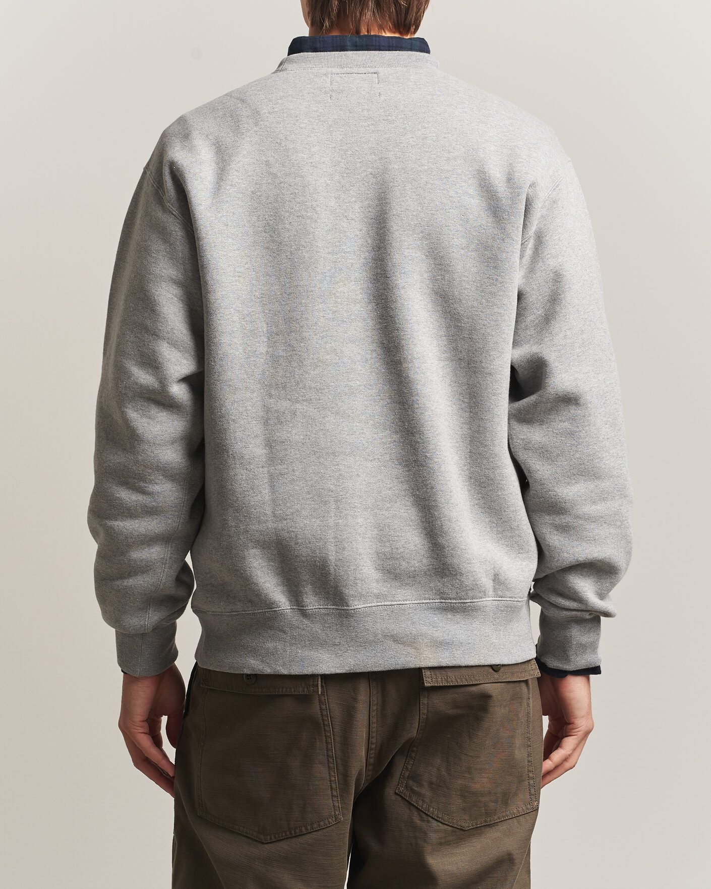 Herren | Pullover | BEAMS PLUS | Soft Sweat Crew Neck Grey