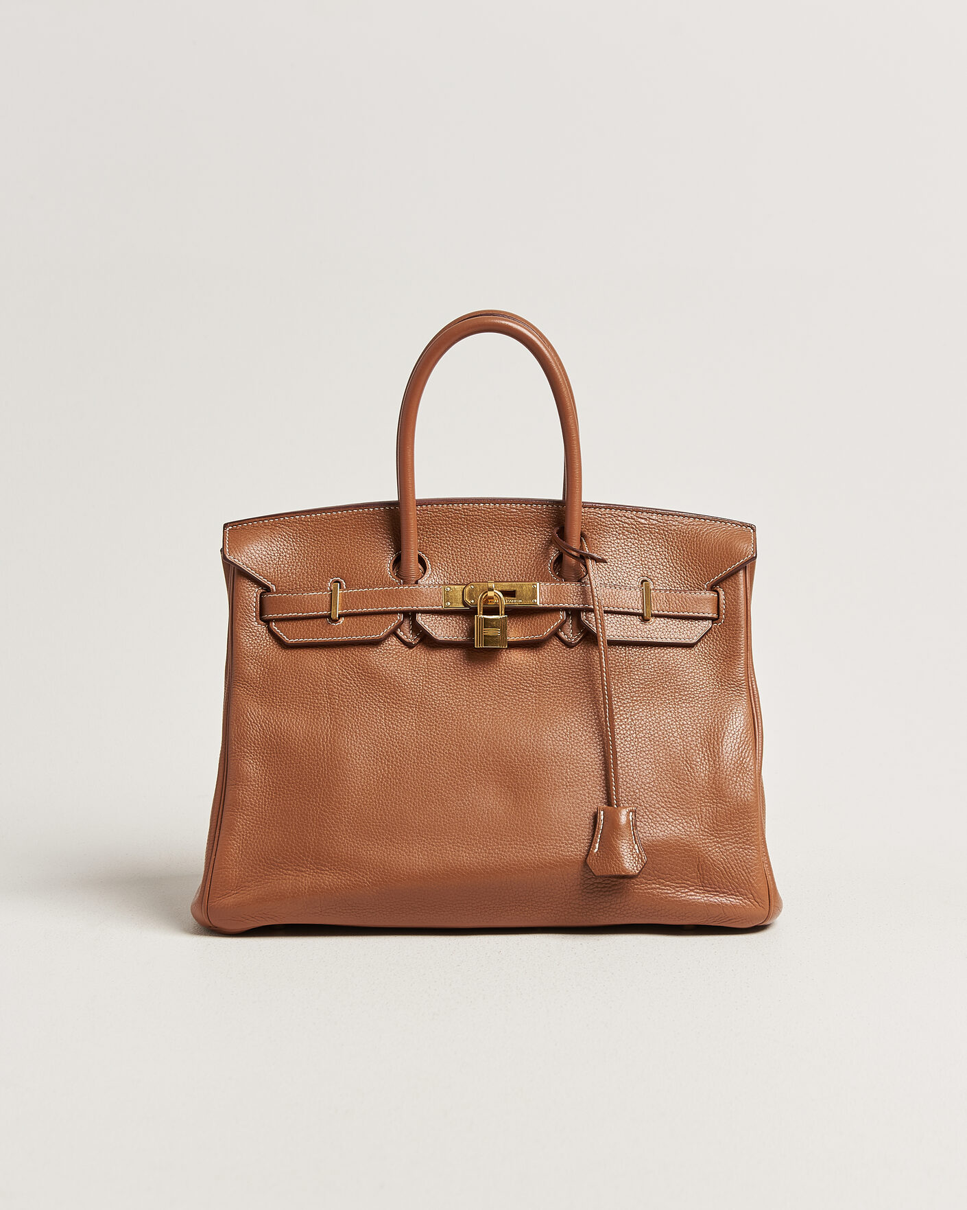 Herren | Pre-Owned & Vintage Bags | Hermès Pre-Owned | Birkin 35 Togo Leather Gold