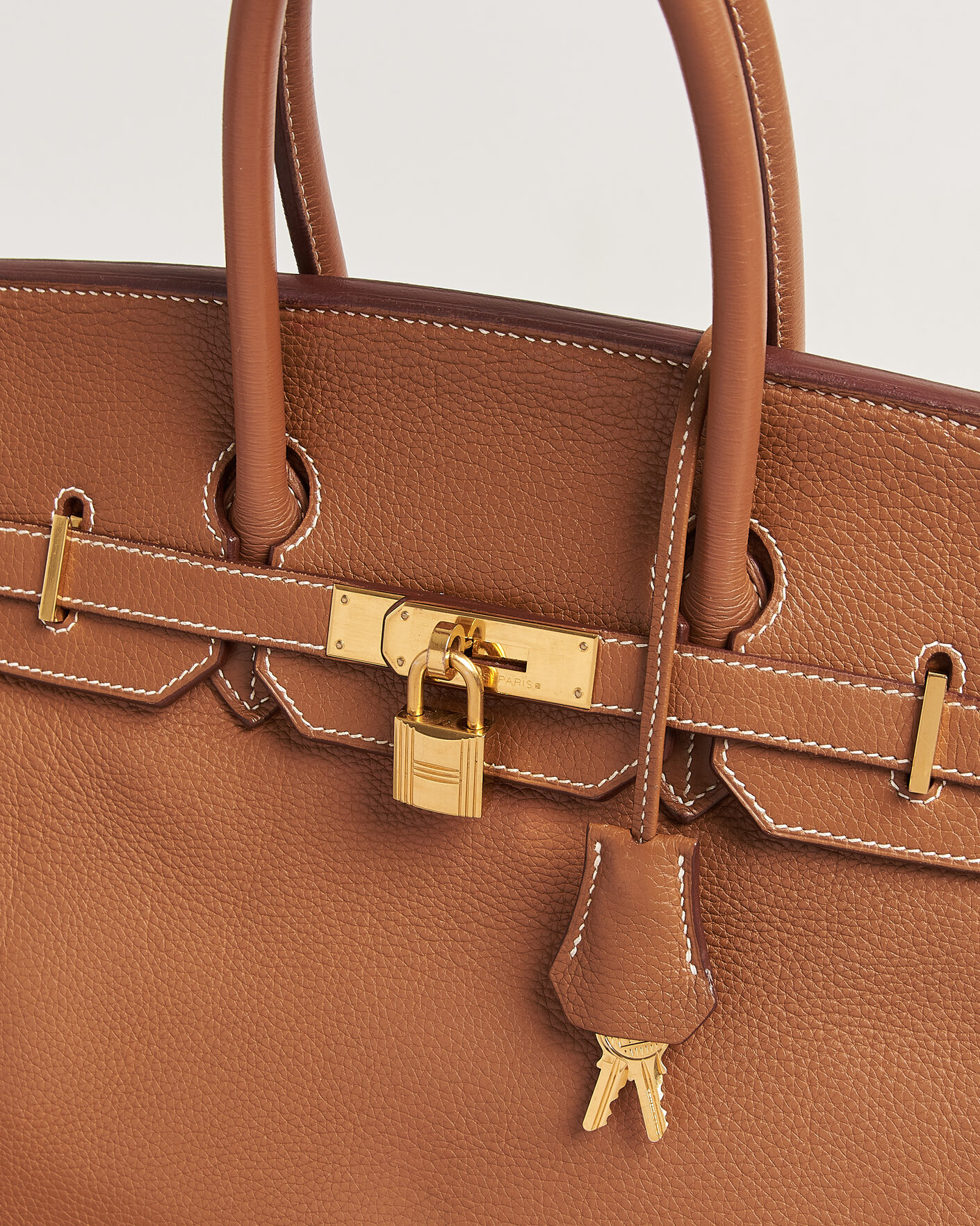 Herren | Pre-Owned & Vintage Bags | Hermès Pre-Owned | Birkin 35 Togo Leather Gold