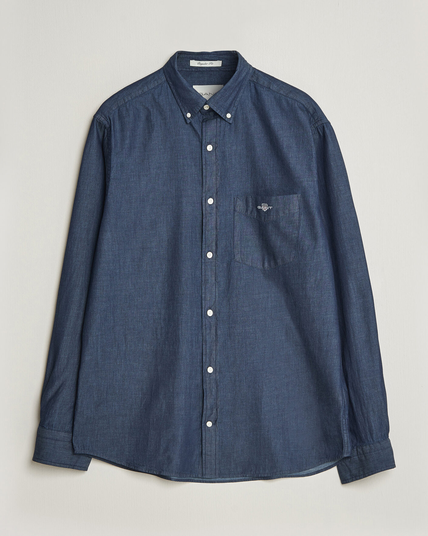 Herren | Hemden | Gant | Regular Fit Indigo Shirt Dark Indigo