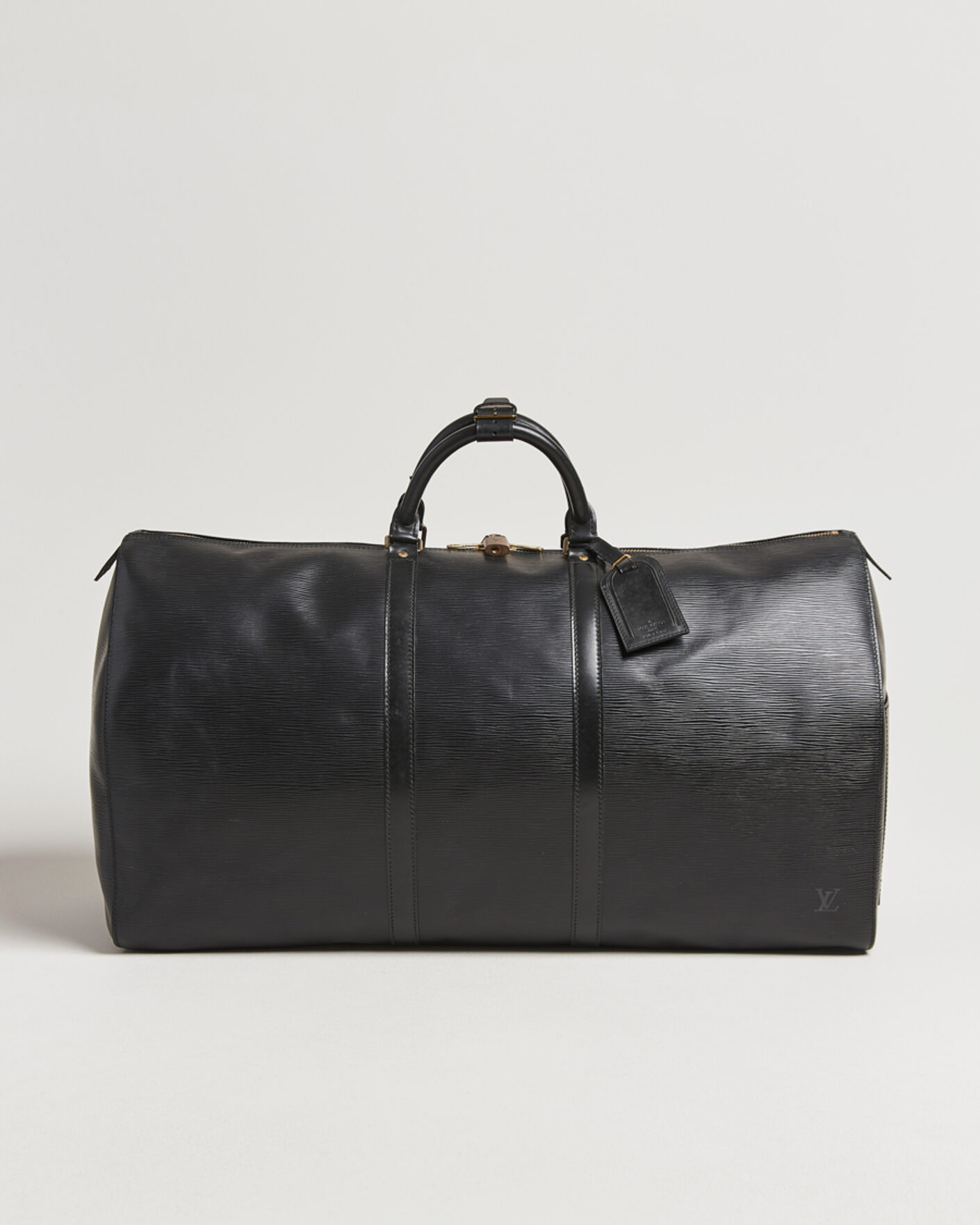 Herren | Pre-Owned & Vintage Bags | Louis Vuitton Pre-Owned | Keepall 60 Epi Leather Black