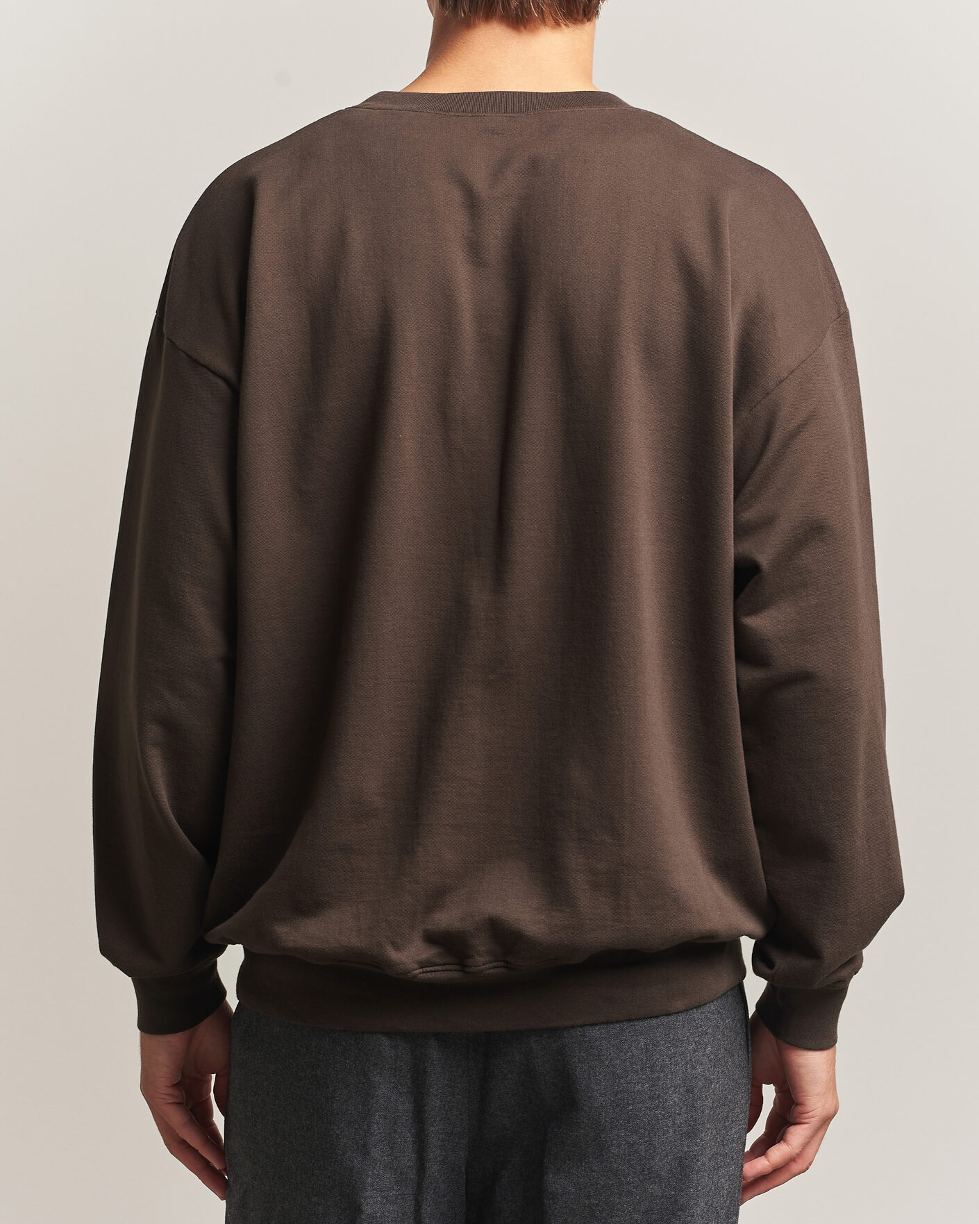 Herren | Pullover | Auralee | Super High Gauge Sweat Pullover Dark Brown