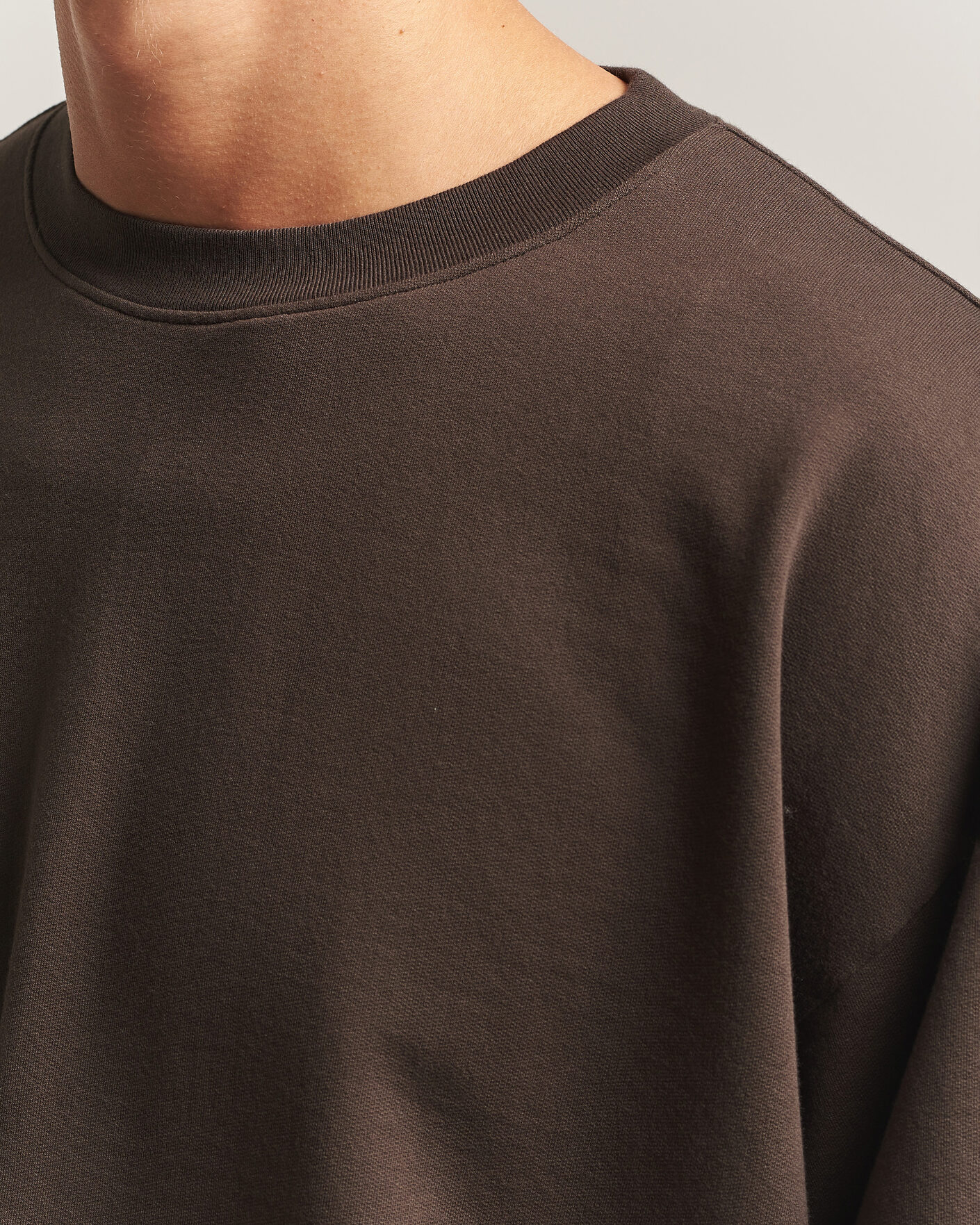 Herren | Pullover | Auralee | Super High Gauge Sweat Pullover Dark Brown