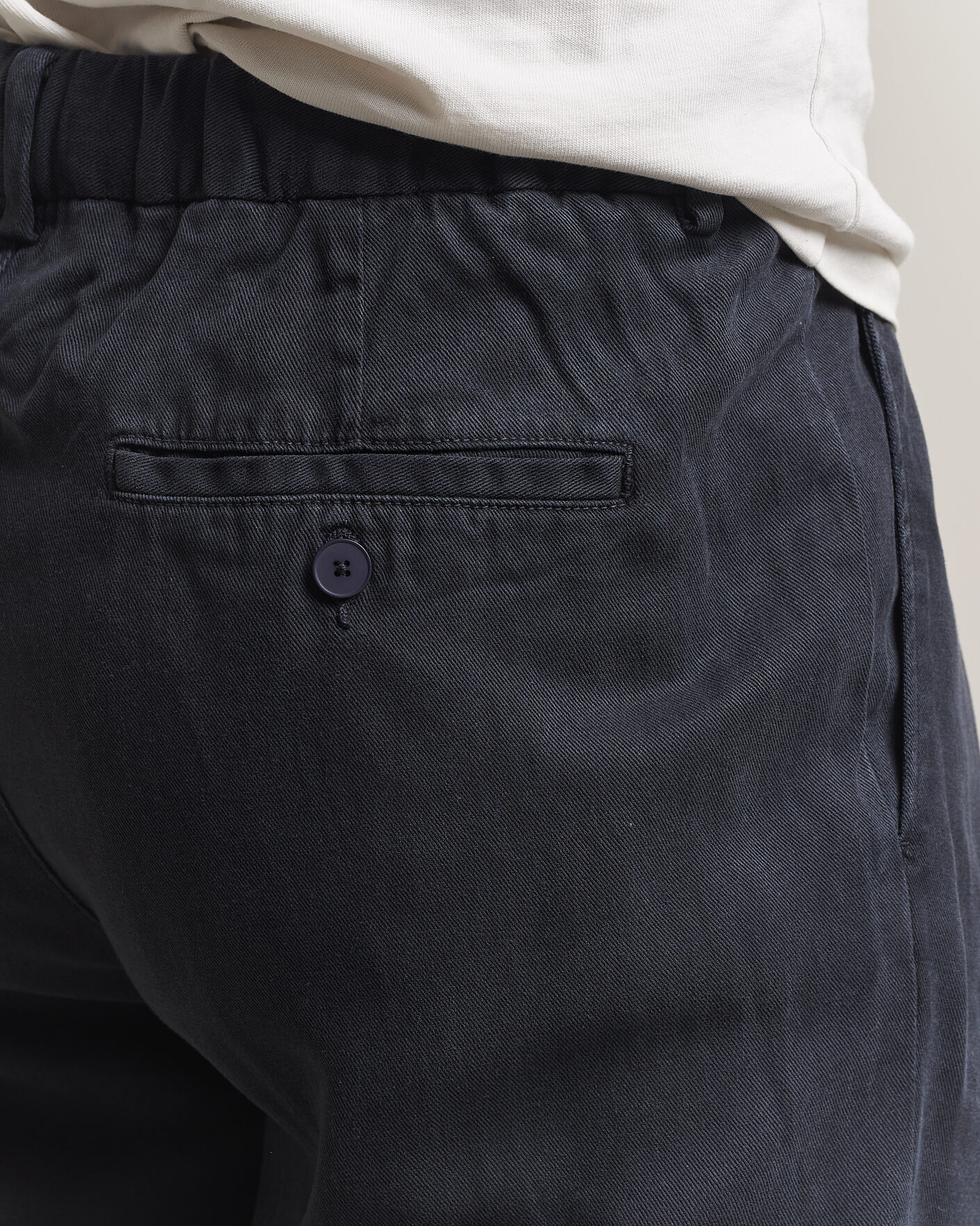 Herren | Hosen | A Day's March | Smart Lyocell Trousers Navy