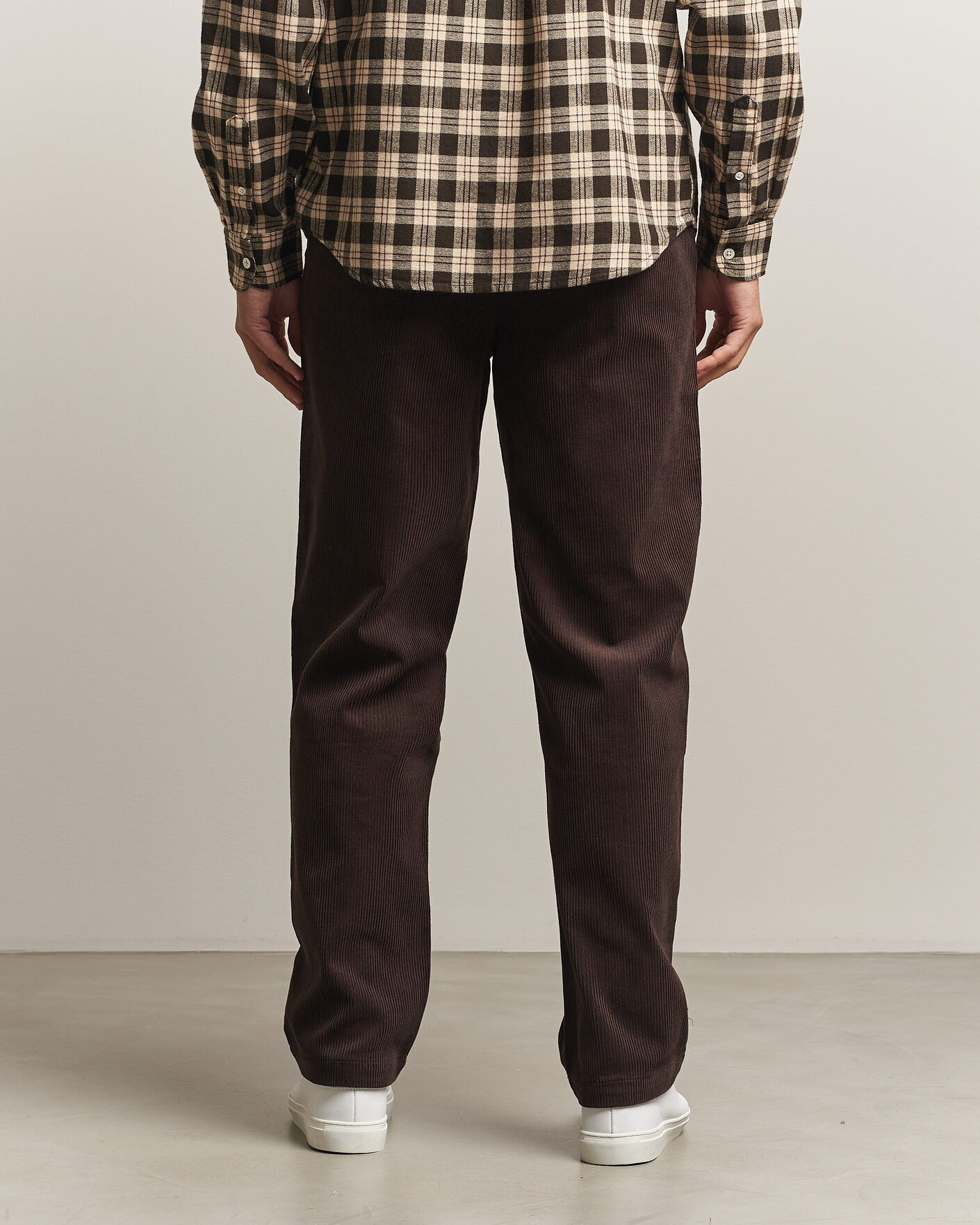 Herren | Hosen | A Day's March | Redwood Corduroy Trousers Dark Brown