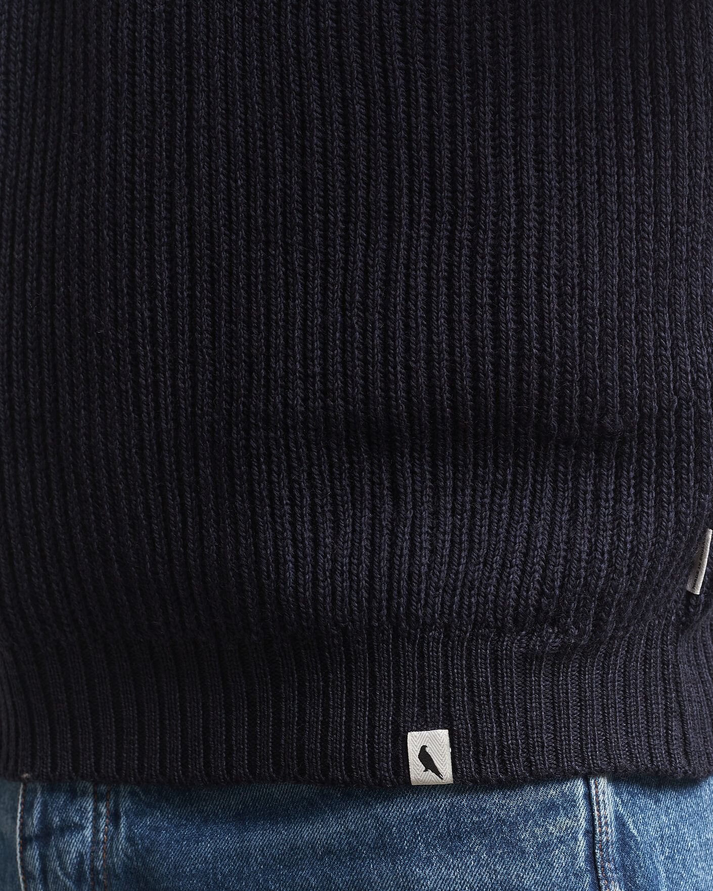 Herren | Pullover | Peregrine | Foxton Quarter Zip Jumperr Navy