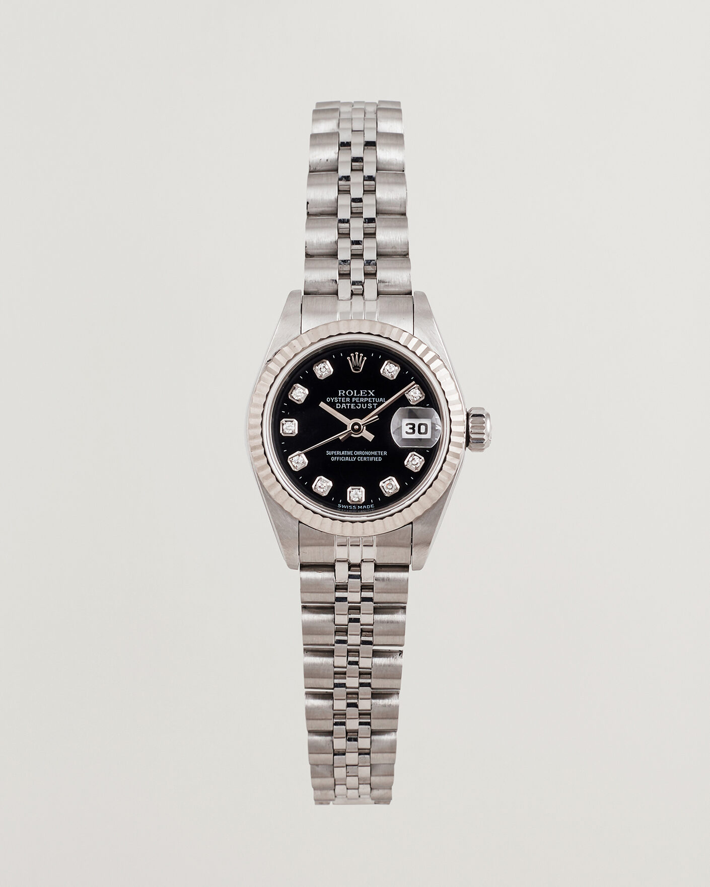 Herren | Pre-Owned & Vintage Watches | Rolex Pre-Owned | Datejust 26 Diamant