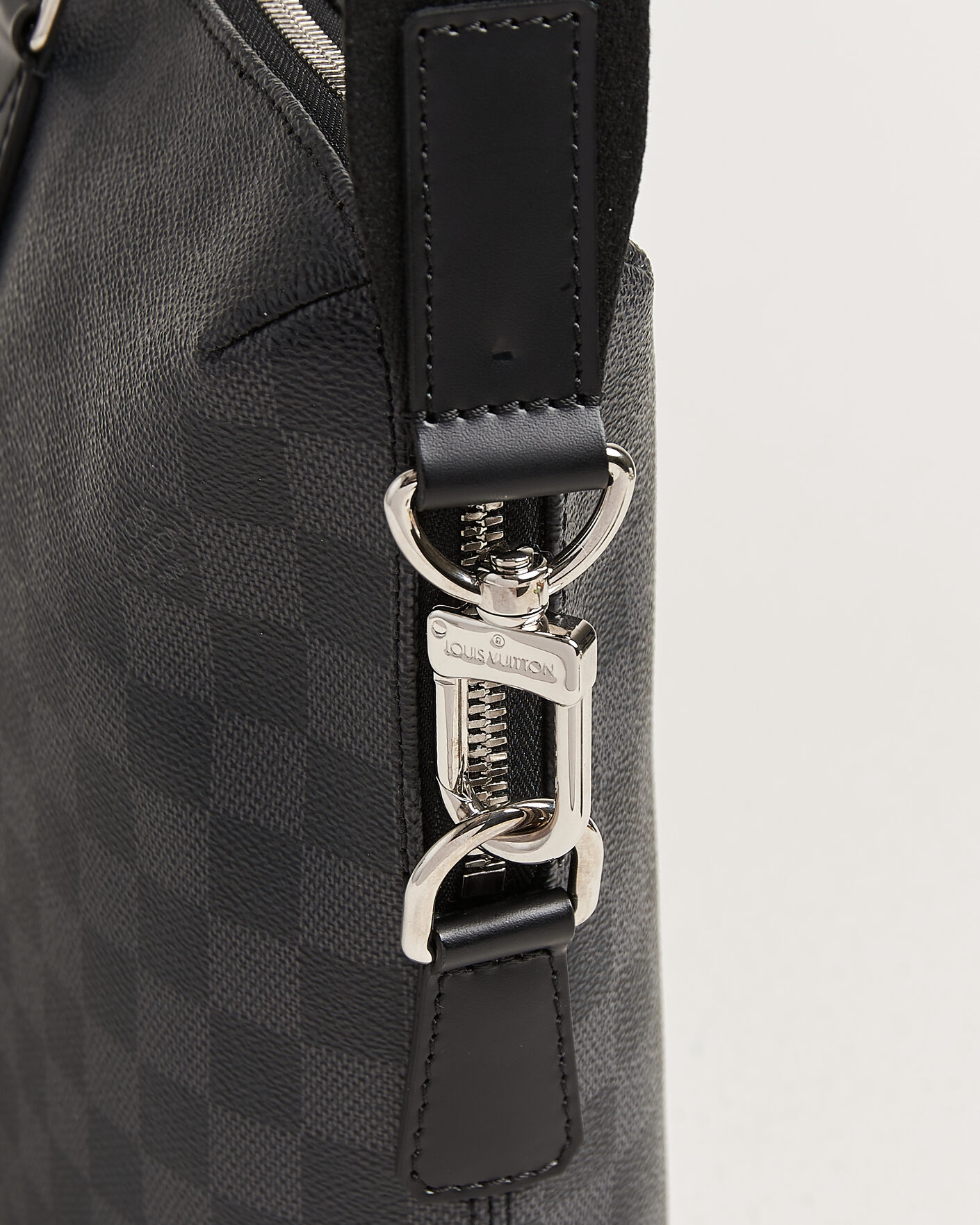 Herren | Pre-Owned & Vintage Bags | Louis Vuitton Pre-Owned | Porte Documents Bag Damier Graphite
