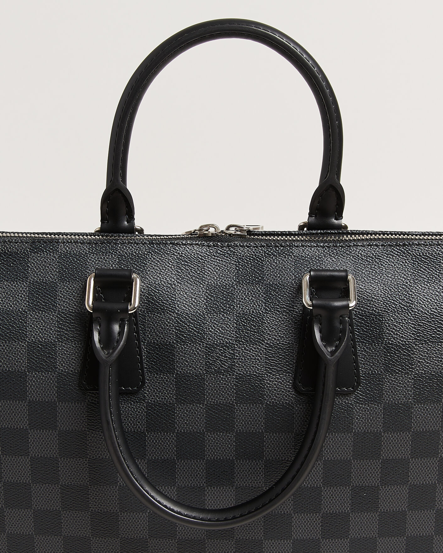 Herren | Pre-Owned & Vintage Bags | Louis Vuitton Pre-Owned | Porte Documents Bag Damier Graphite