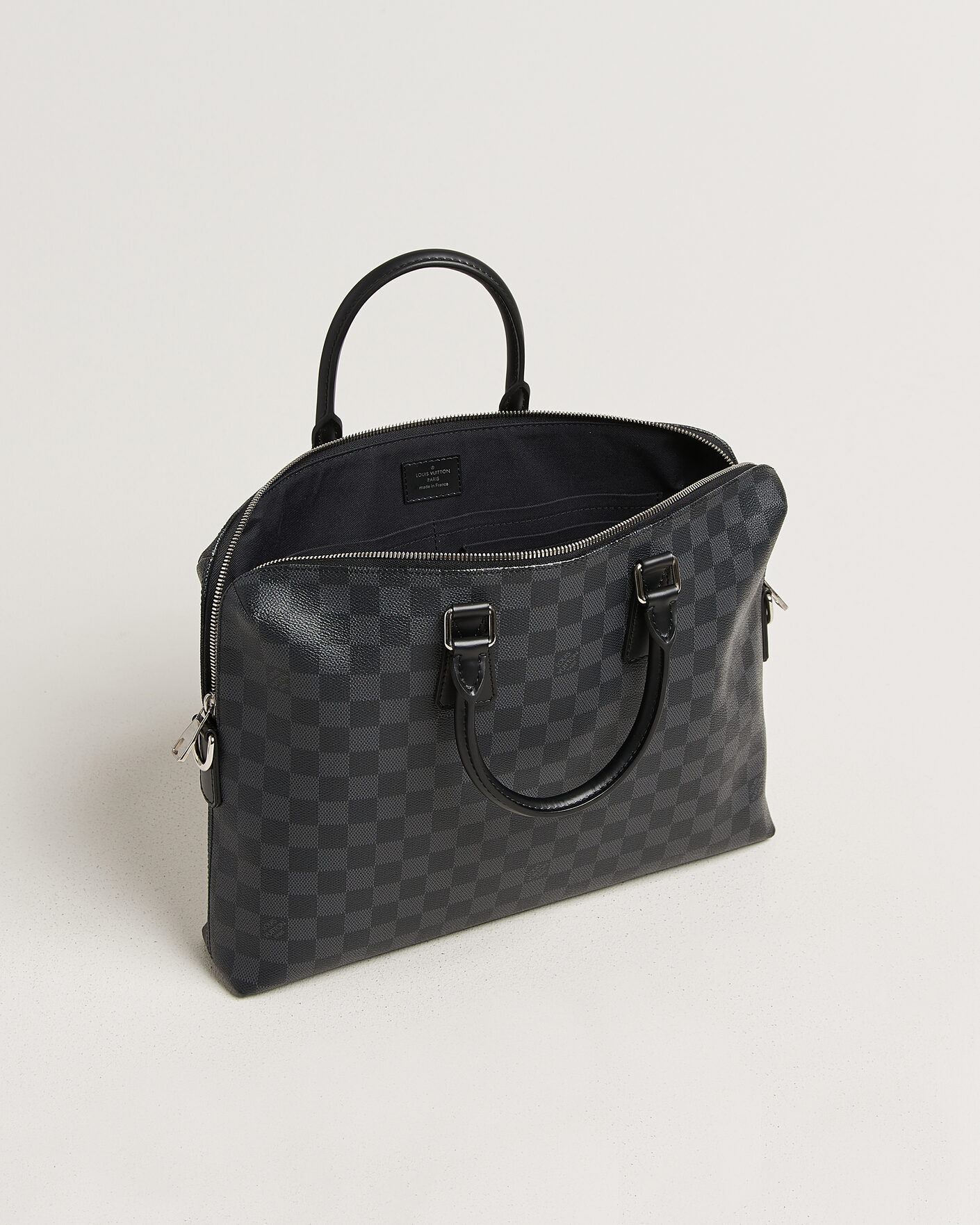 Herren | Pre-Owned & Vintage Bags | Louis Vuitton Pre-Owned | Porte Documents Bag Damier Graphite
