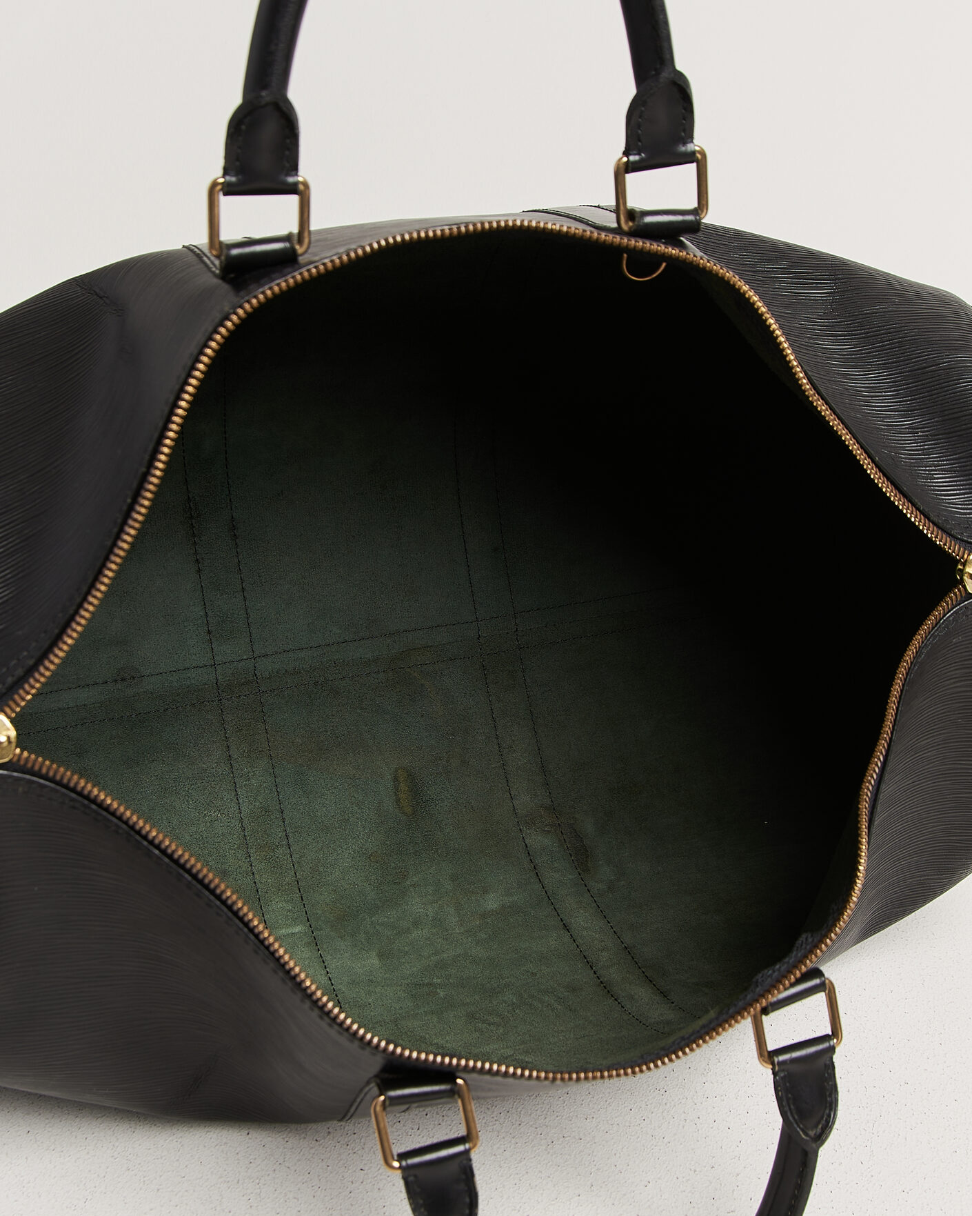 Herren | Pre-Owned & Vintage Bags | Louis Vuitton Pre-Owned | Keepall 50 Epi Leather Black