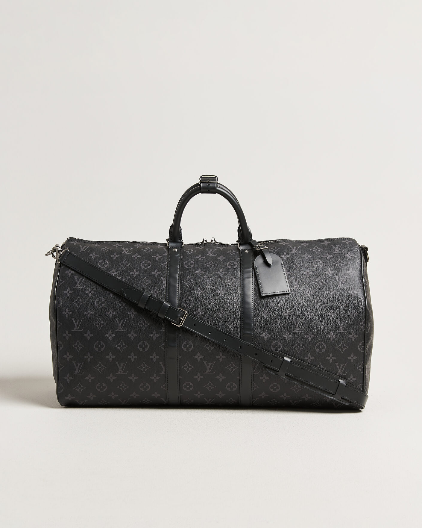 Herren | Pre-Owned & Vintage Bags | Louis Vuitton Pre-Owned | Keepall 55 Bandoulière Monogram Eclipse