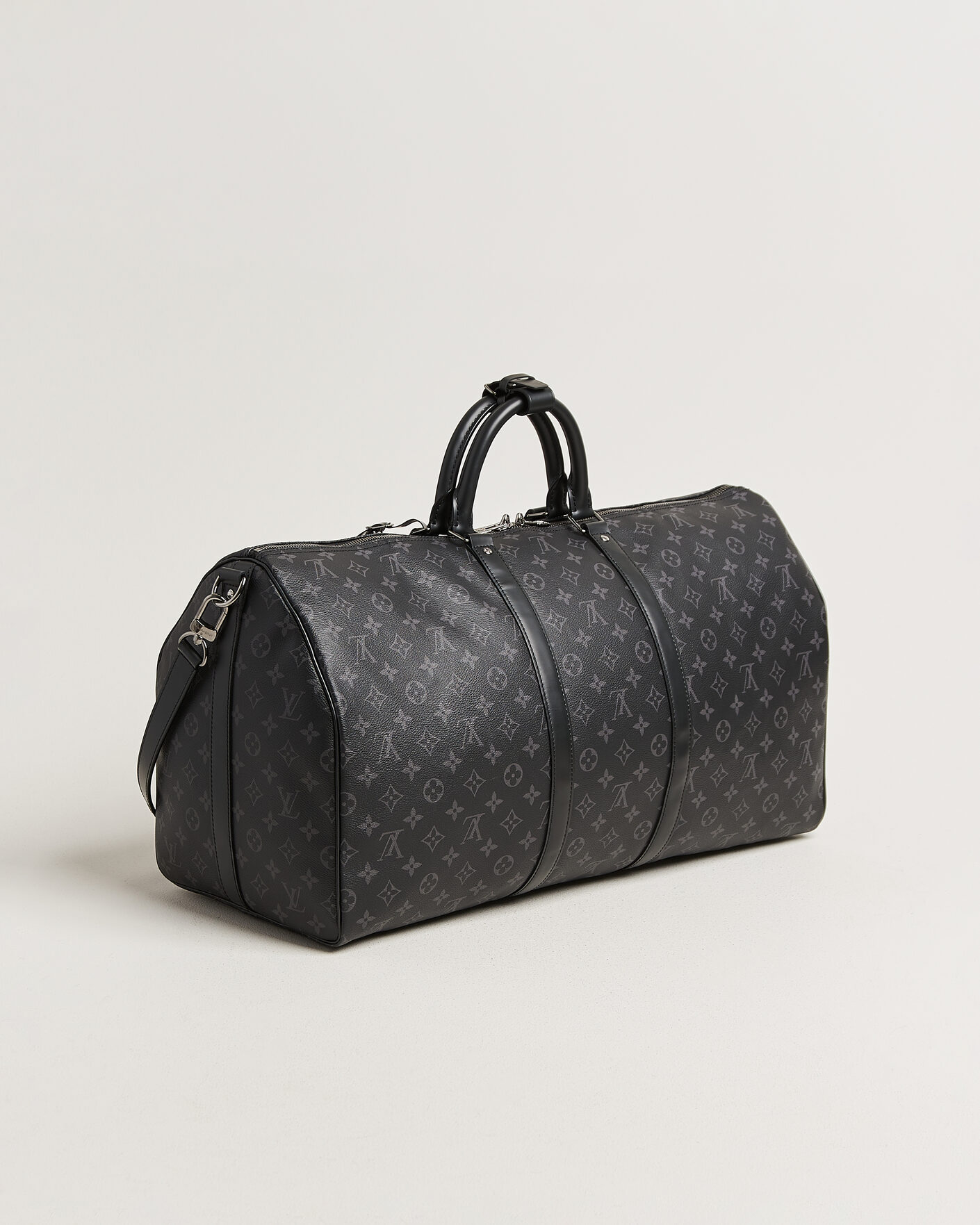 Herren | Pre-Owned & Vintage Bags | Louis Vuitton Pre-Owned | Keepall 55 Bandoulière Monogram Eclipse