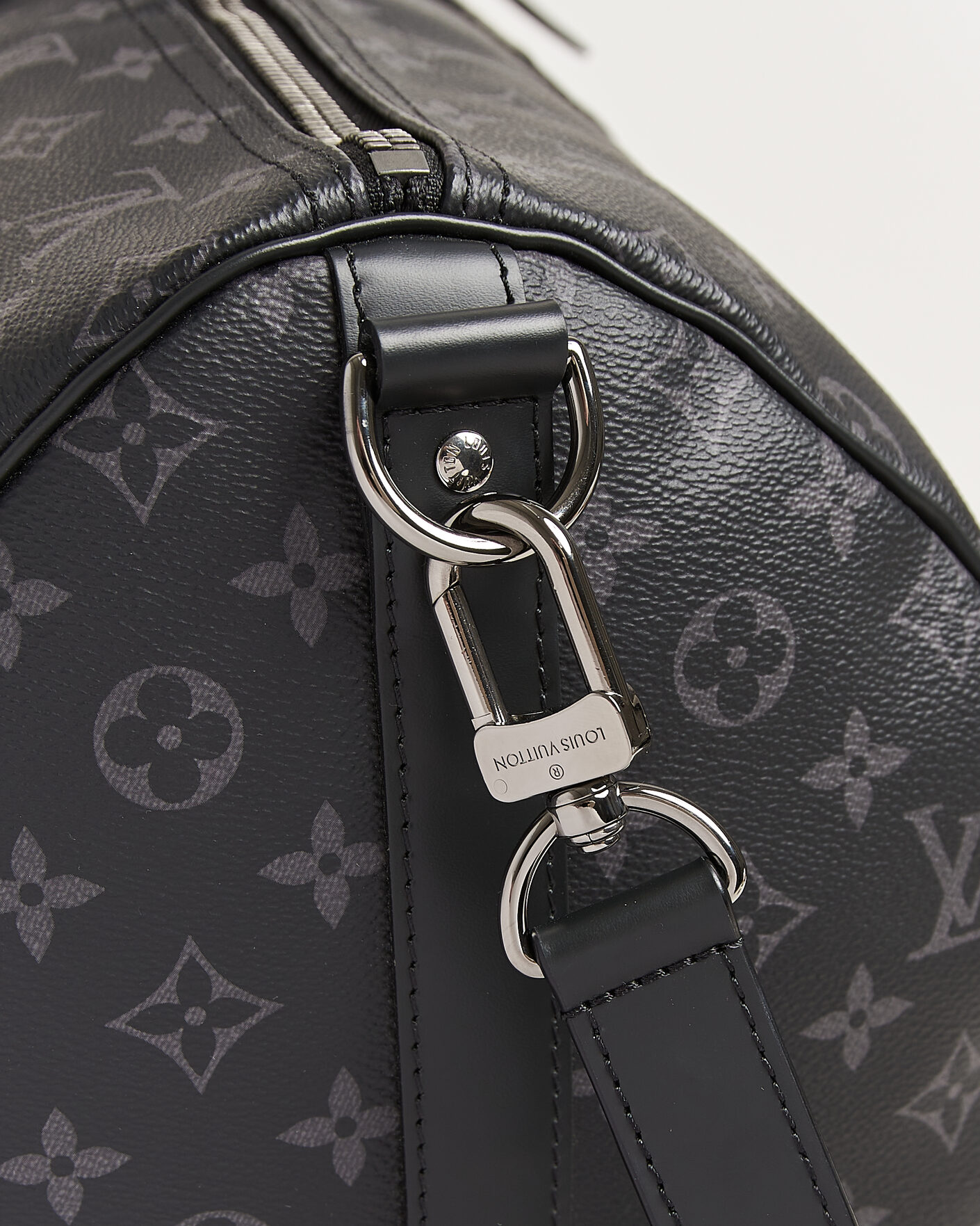 Herren | Pre-Owned & Vintage Bags | Louis Vuitton Pre-Owned | Keepall 55 Bandoulière Monogram Eclipse