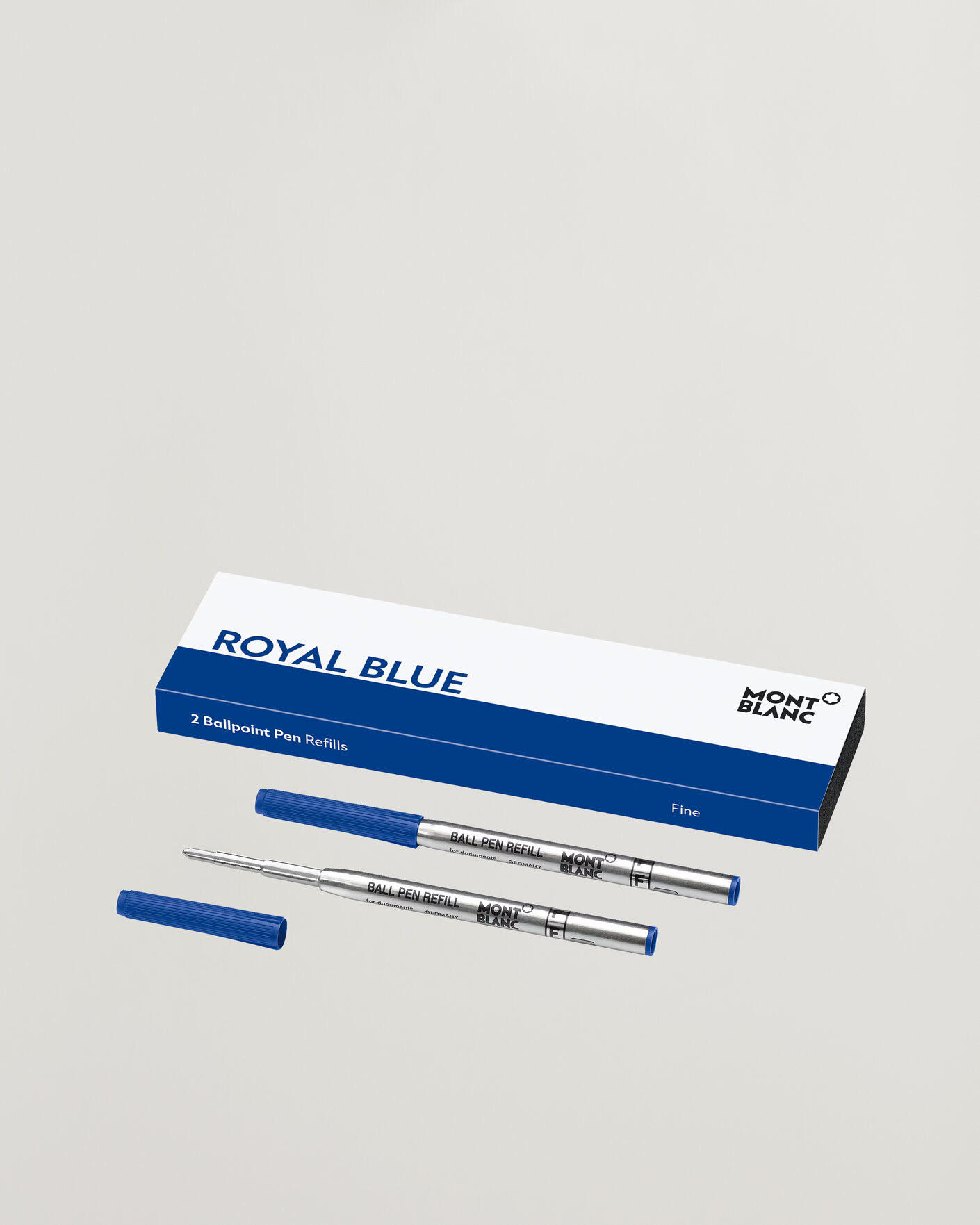Herren | Stifte | Montblanc | 2 Ballpoint Pen Refill Fine Royal Blue