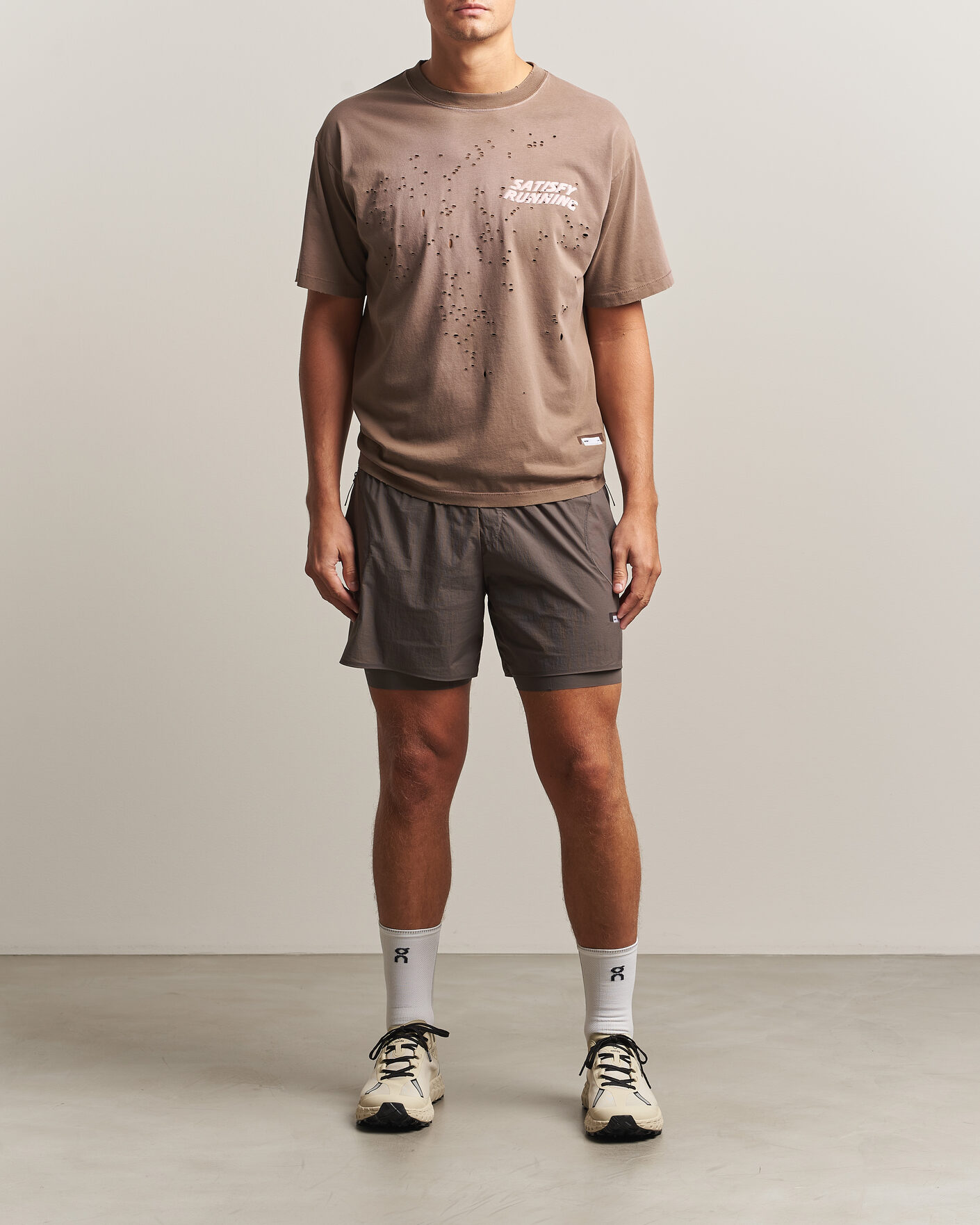 Herren | Shorts | Satisfy | Rippy Cordura 5 Inch Shorts Subterranean