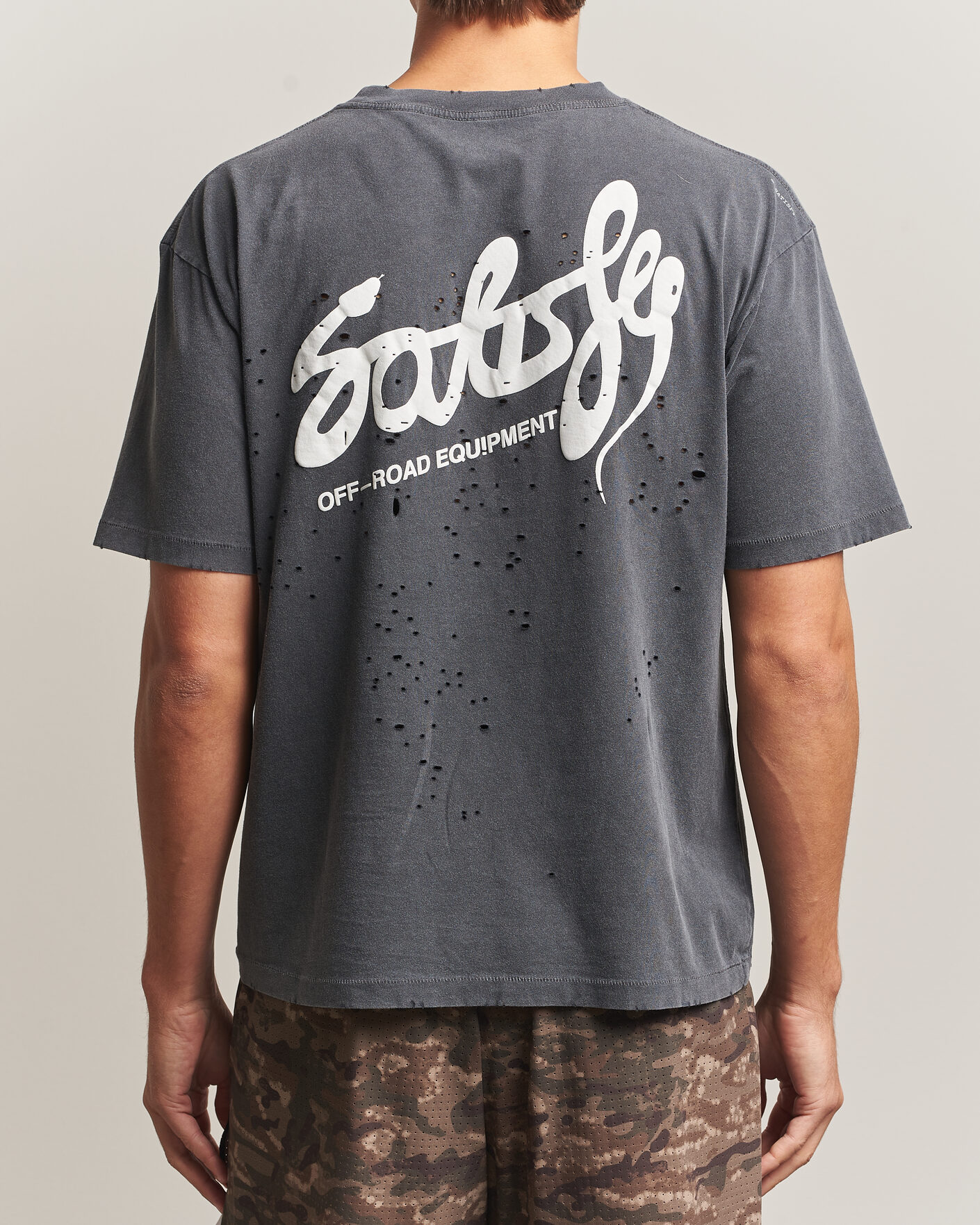 Herren | T-Shirts | Satisfy | MothTech T-Shirt Aged Black Eagle
