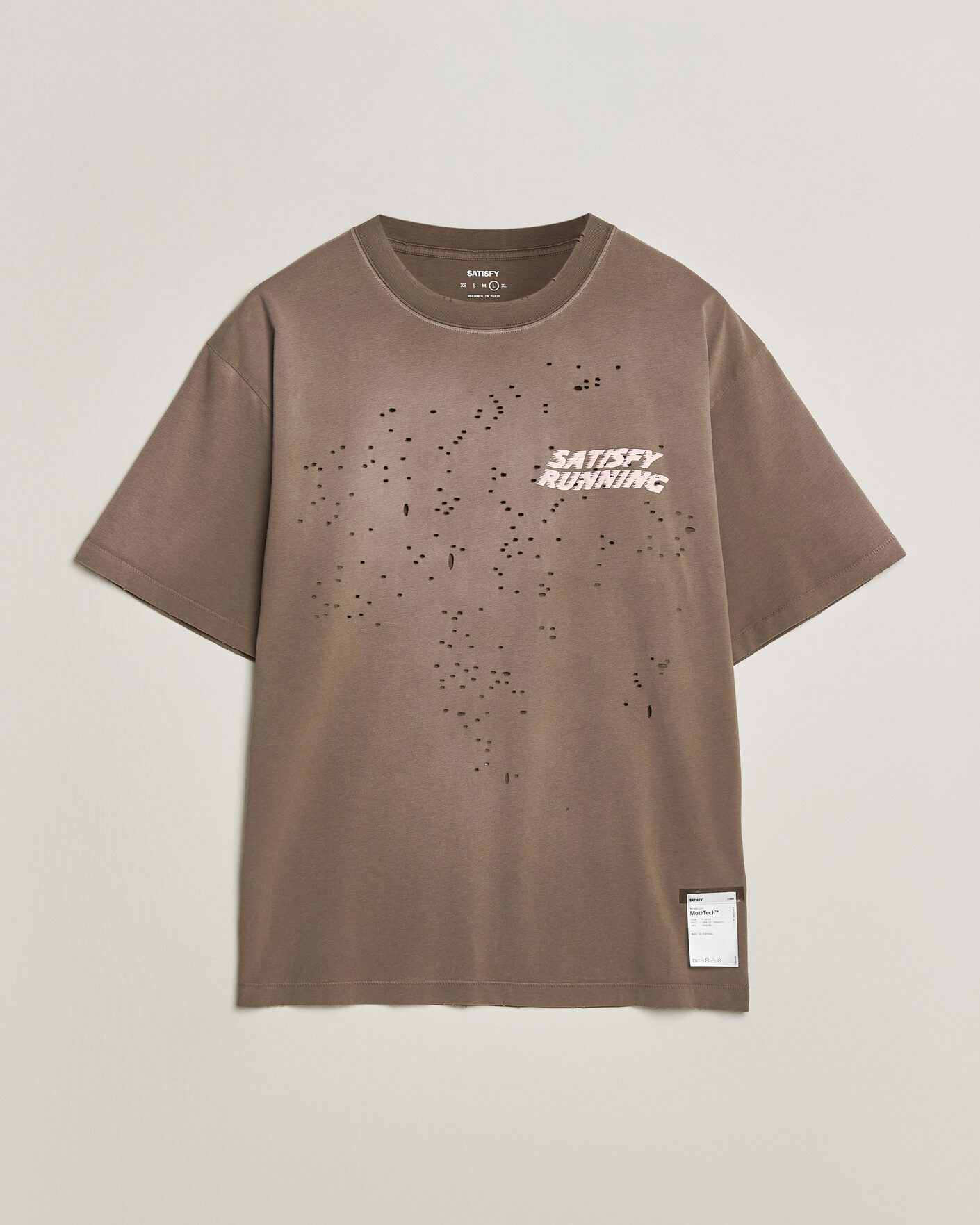 Herren | T-Shirts | Satisfy | MothTech T-Shirt Sun Bleached Rain Drum