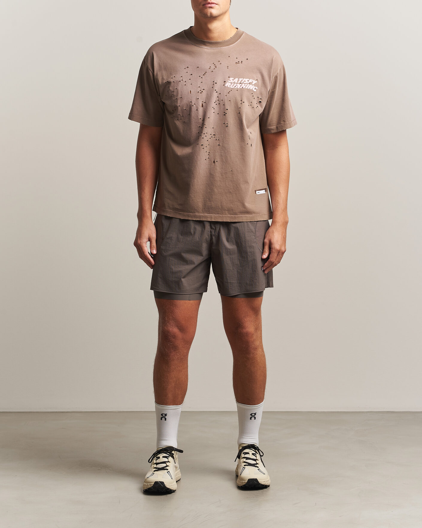 Herren | T-Shirts | Satisfy | MothTech T-Shirt Sun Bleached Rain Drum