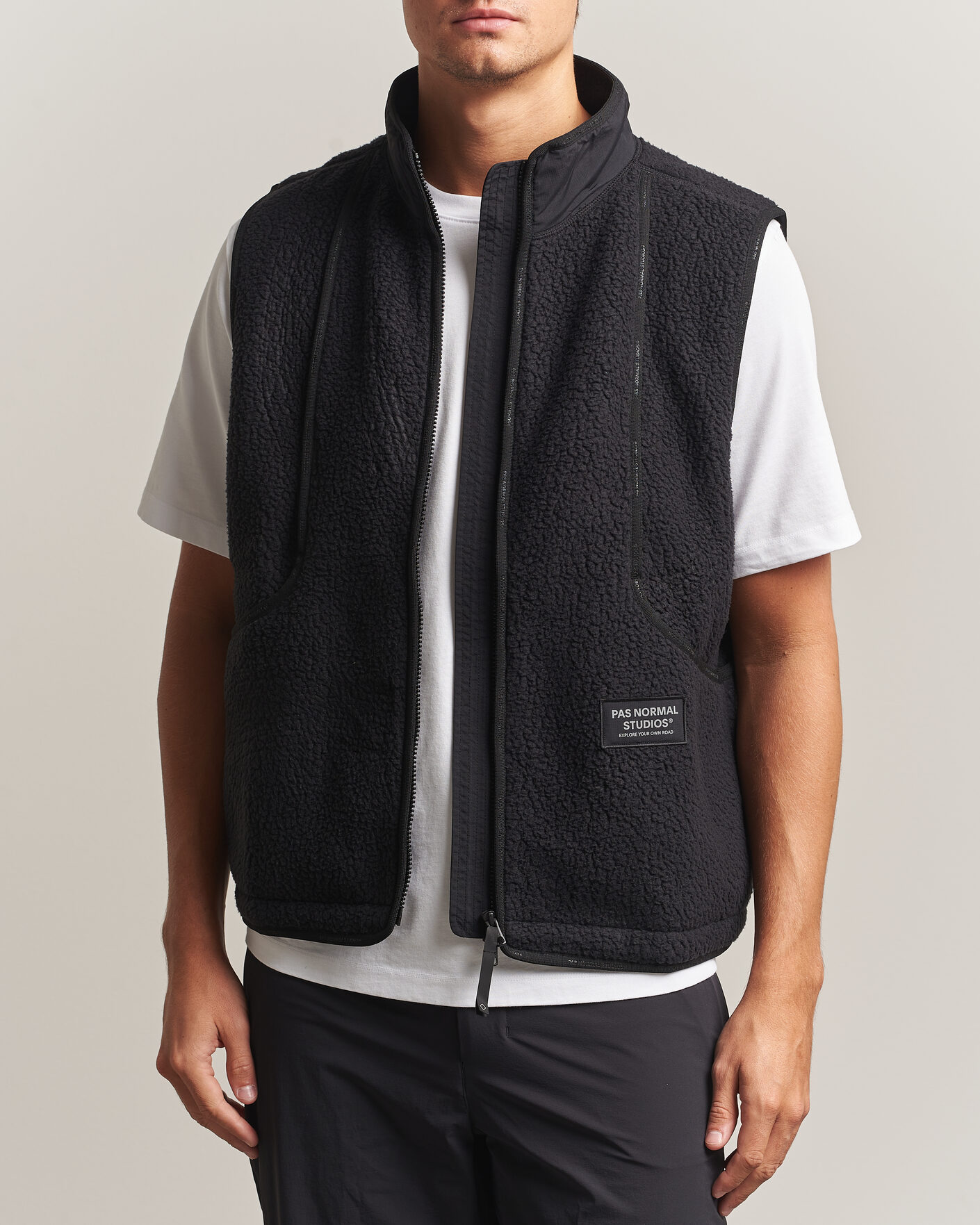 Herren | Pullover | Pas Normal Studios | Off-Race Pile Fleece Black
