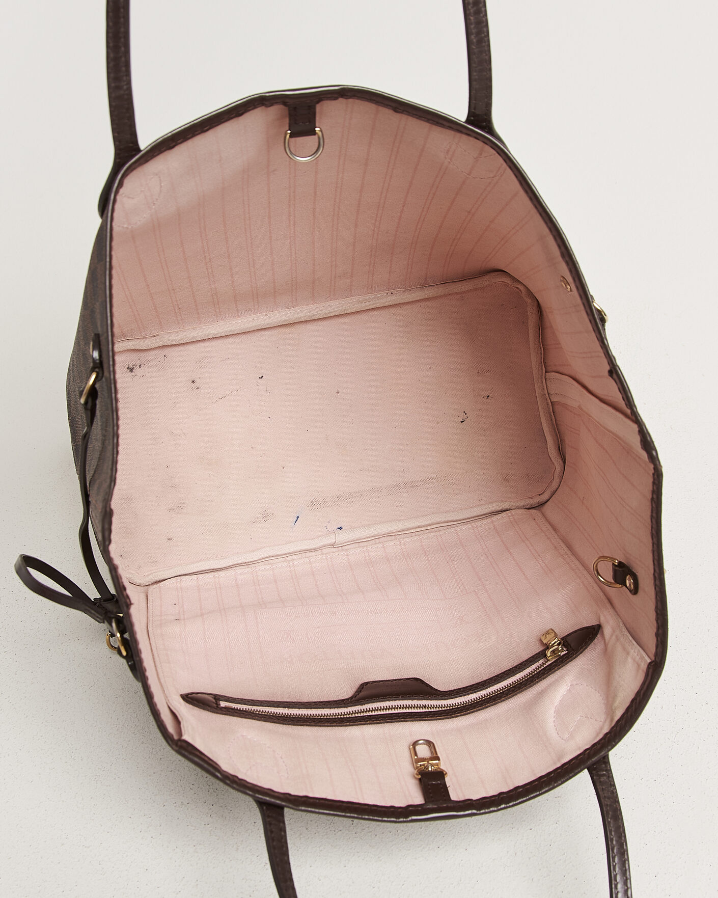 Herren | Pre-Owned & Vintage Bags | Louis Vuitton Pre-Owned | Neverfull MM Damier Ebene