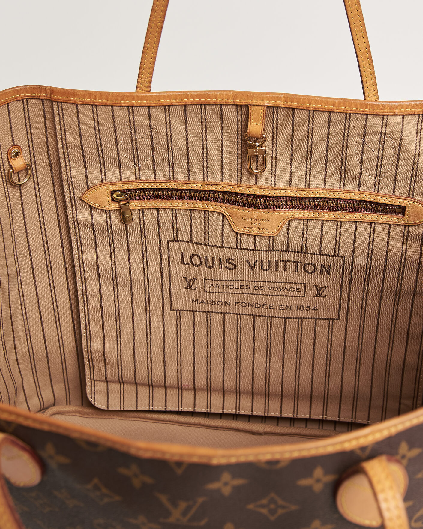 Herren | Pre-Owned & Vintage Bags | Louis Vuitton Pre-Owned | Neverfull GM Monogram