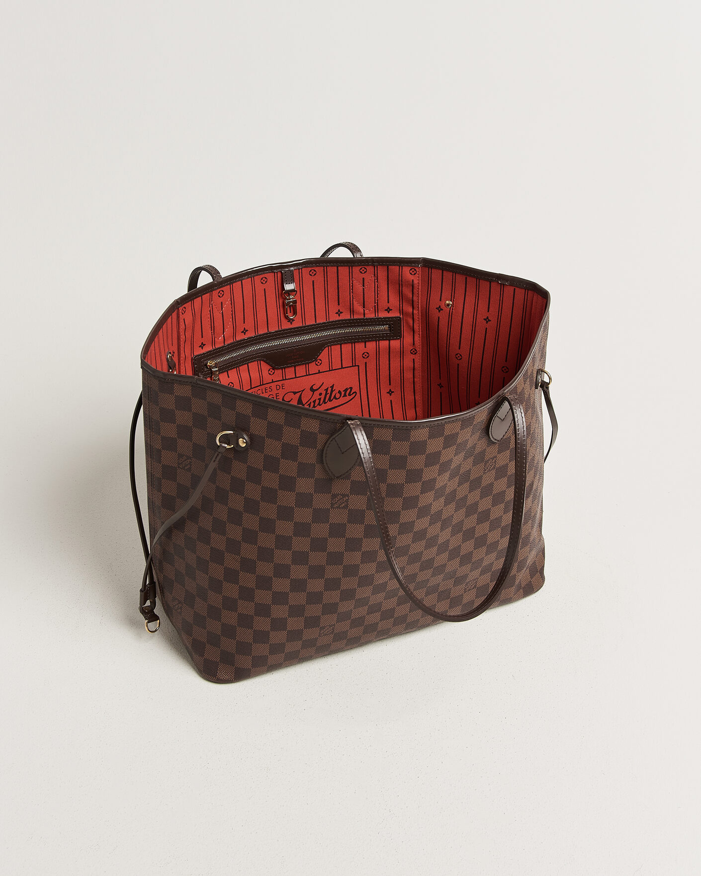 Herren | Pre-Owned & Vintage Bags | Louis Vuitton Pre-Owned | Neverfull GM Damier Ebene
