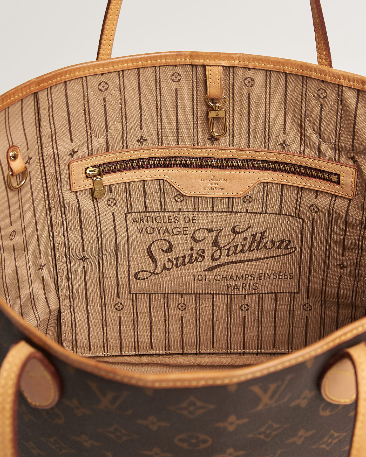Herren | Pre-Owned & Vintage Bags | Louis Vuitton Pre-Owned | Neverfull MM Monogram