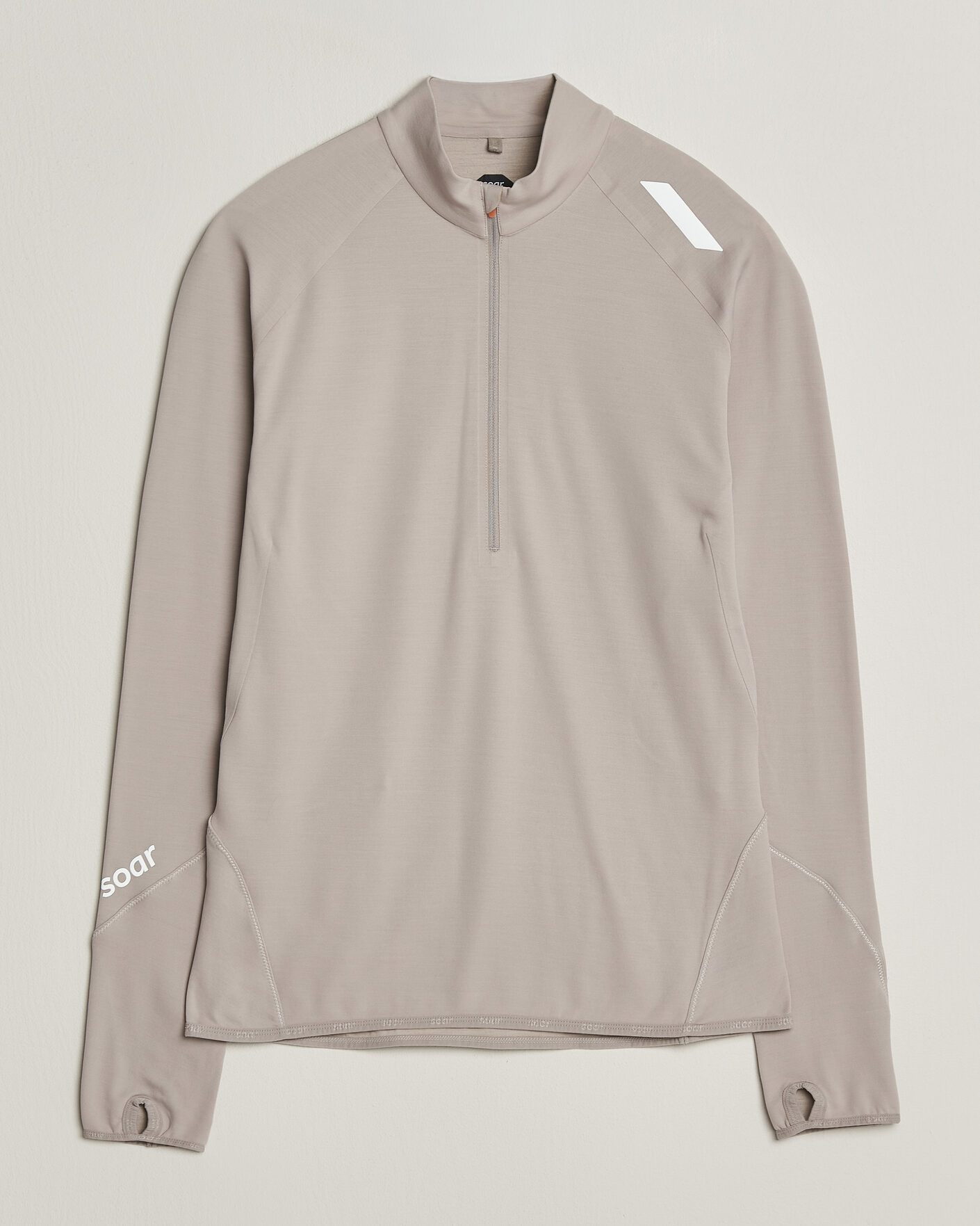 Herren | Pullover | SOAR Running | Wool Tech Top Opal Grey