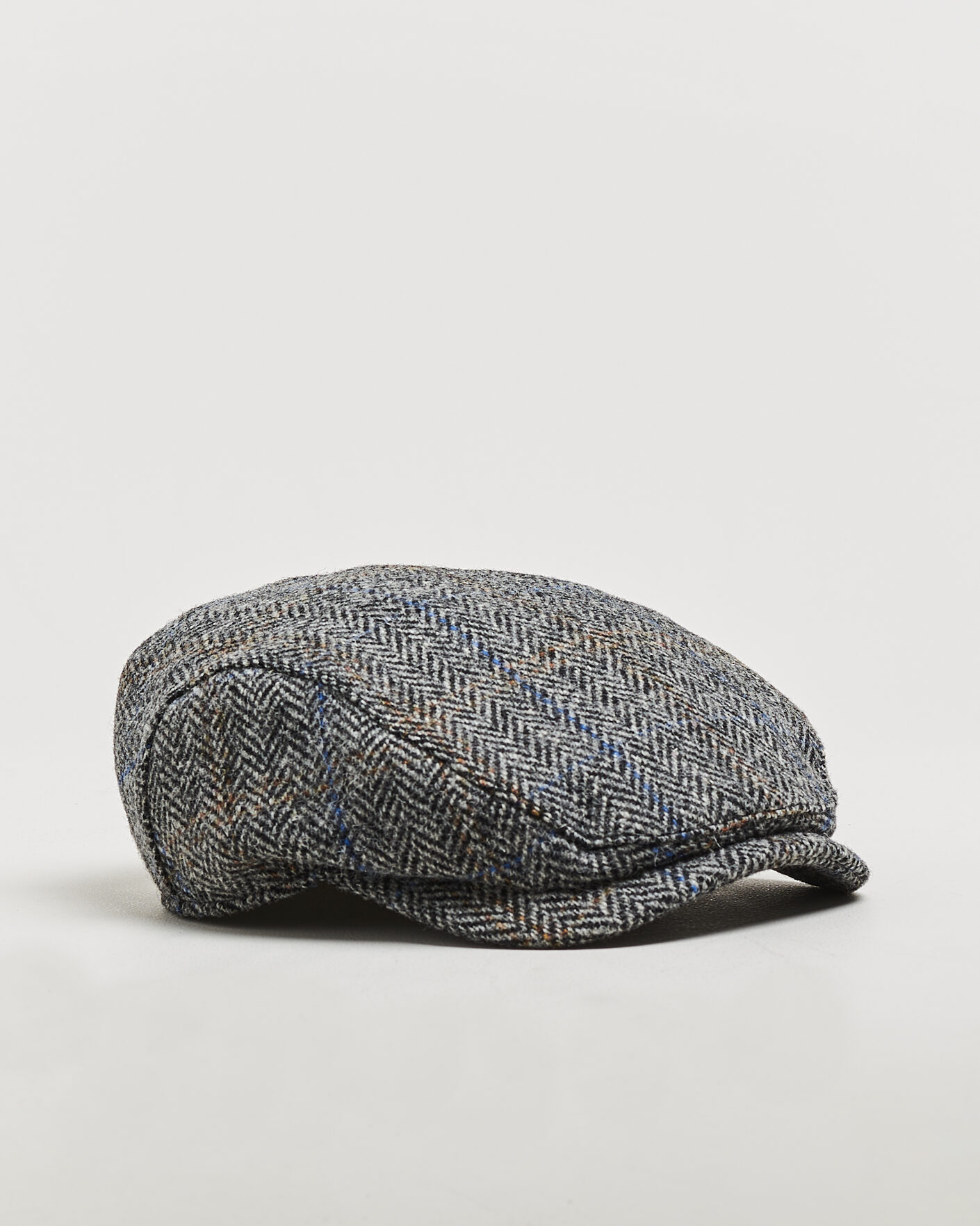 Herren | Hüte & Mützen | Wigéns | Ivy Contemporary Herringbone Cap Grey