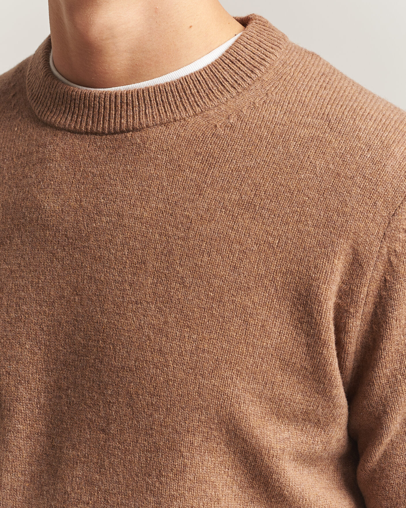 Herren | Pullover | Samsøe Samsøe | Isak Knitted Crew Neck Lead Gray
