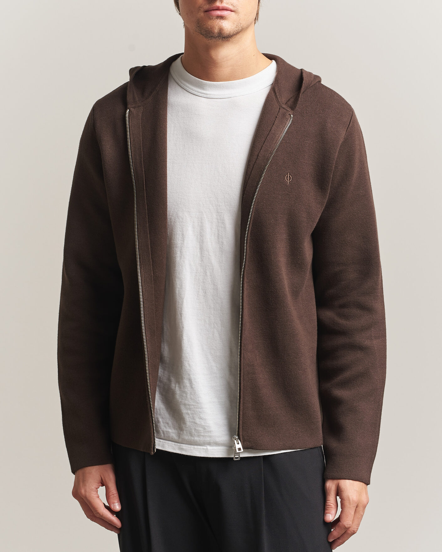 Herren | Pullover | Samsøe Samsøe | Niklas Full Zip Hoodie Delicioso