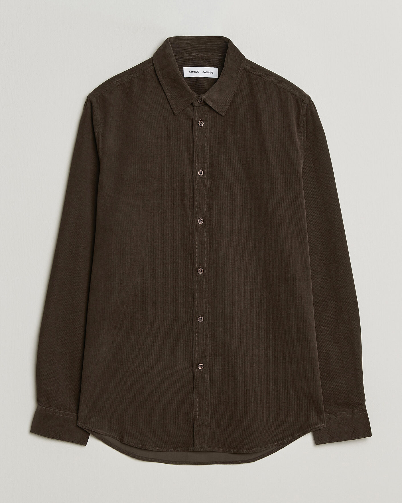 Herren | Hemden | Samsøe Samsøe | Liam Baby Cord Checked Shirt Delicioso