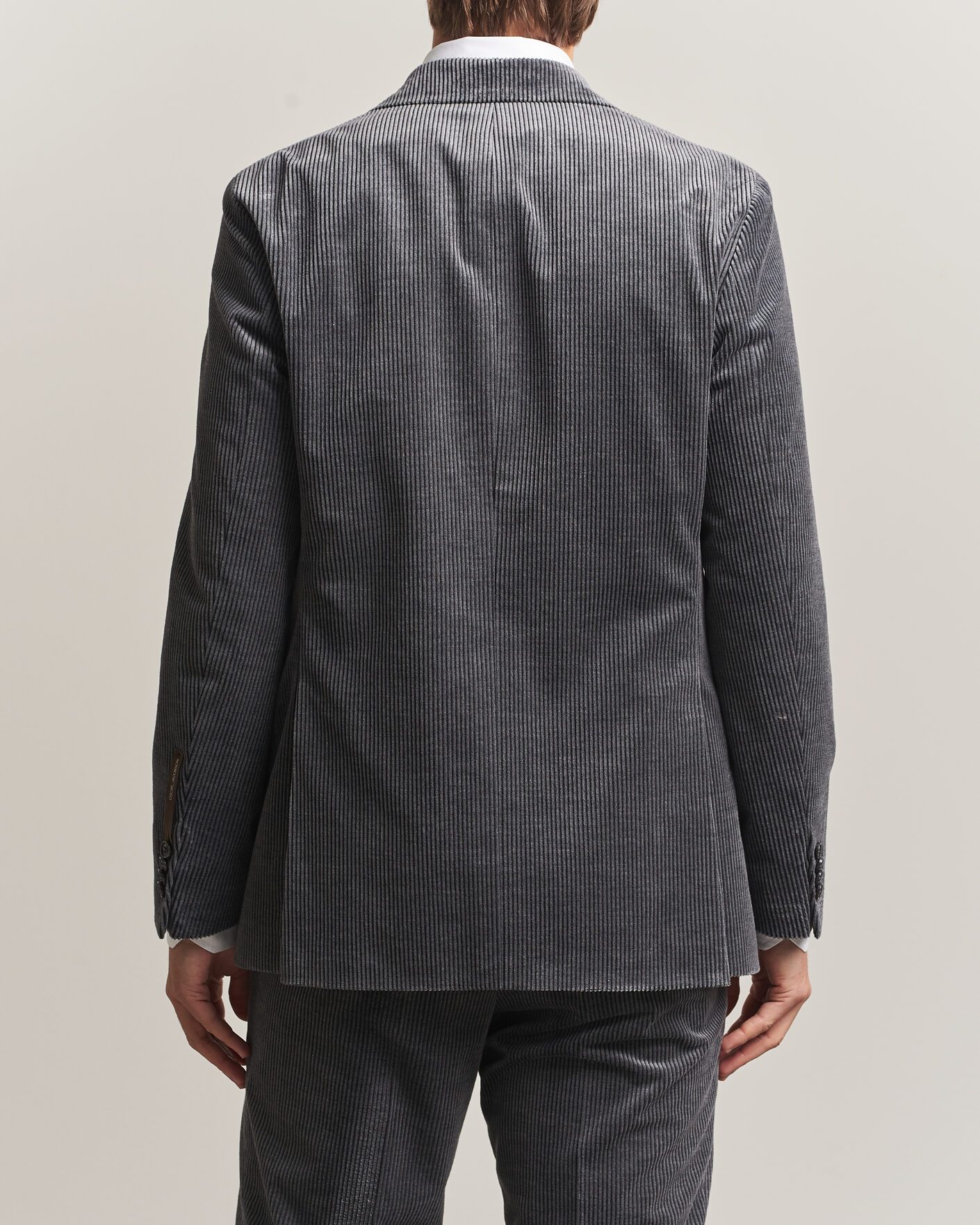 Herren | Sakkos | Oscar Jacobson | Farris Corduroy Blazer Grey