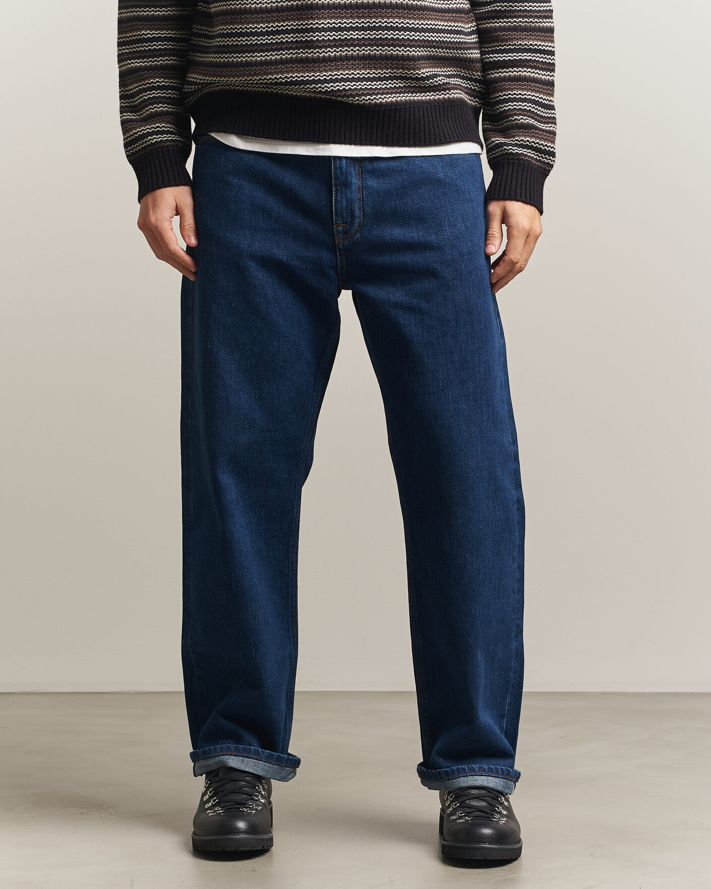 Herren | Hosen | NN07 | Otis Relaxed Fit Selvedge Jeans Medium Indigo