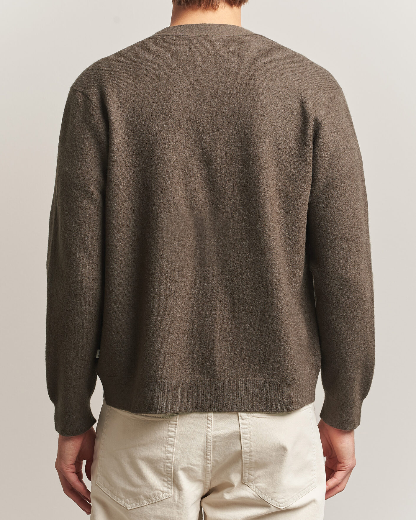 Herren | Pullover | NN07 | Jasper Wool Knitted Cardigan Mable Husk