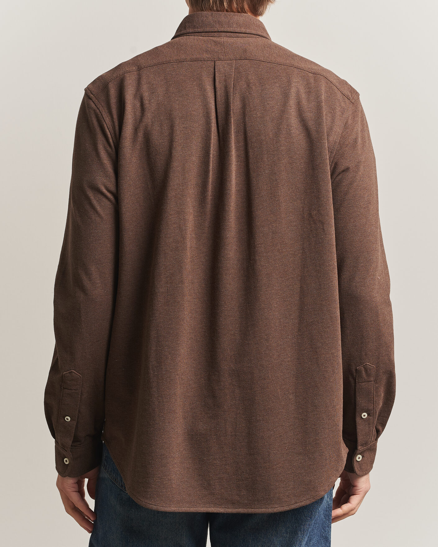 Herren | Poloshirts | Polo Ralph Lauren | Featherweight Mesh Shirt Nutmeg Brown Heather