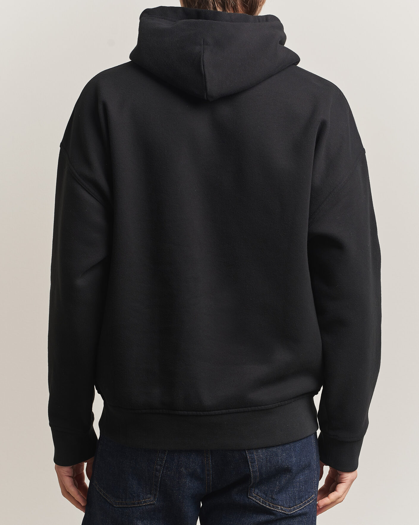 Herren | Pullover | Polo Ralph Lauren | Heavy Weight Tonal Pony Hoodie Polo Black