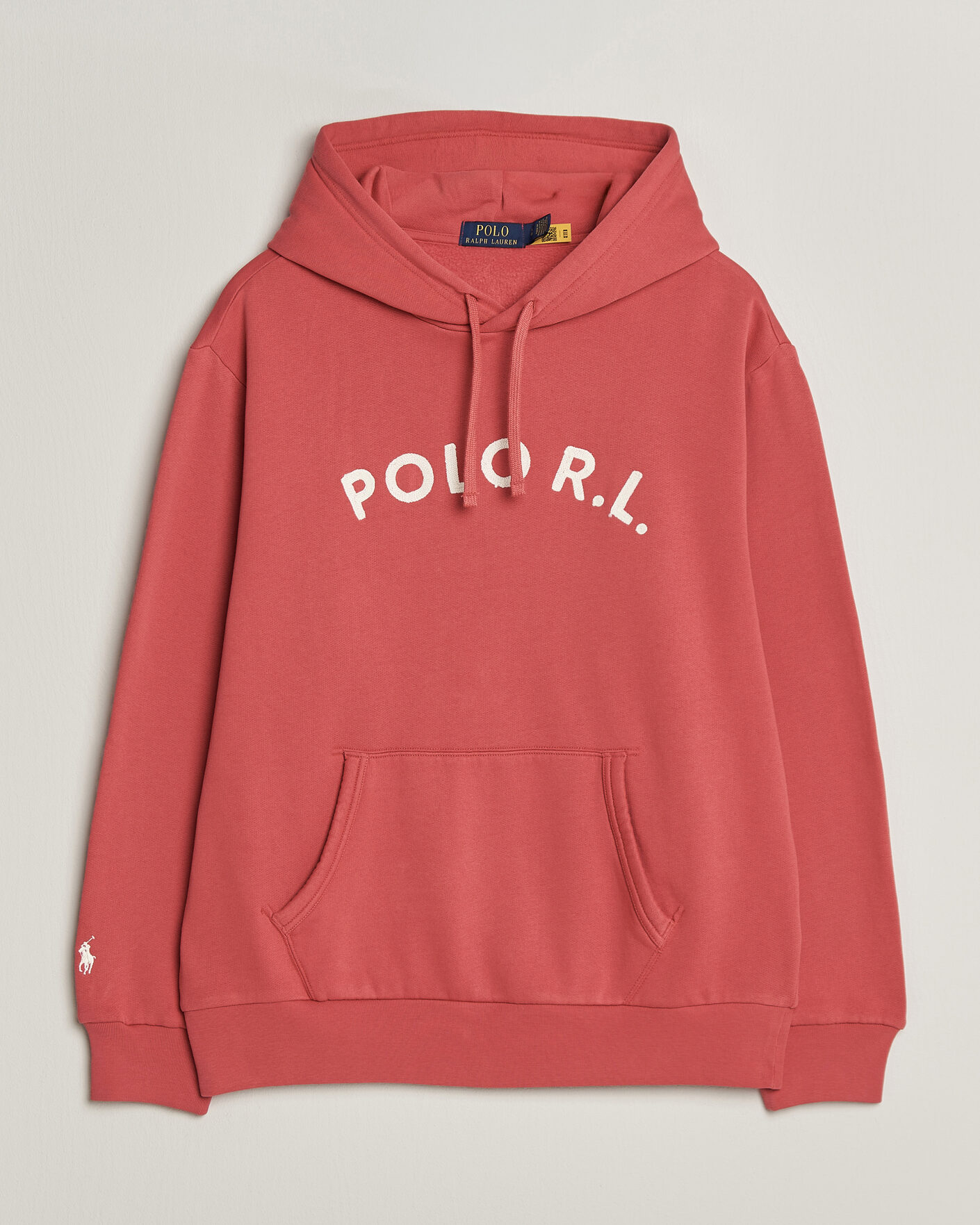 Herren | Pullover | Polo Ralph Lauren | Cotton Chest Logo Hood Nantucket Red