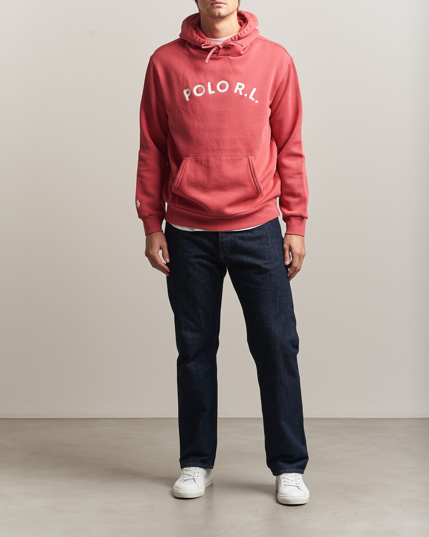 Herren | Pullover | Polo Ralph Lauren | Cotton Chest Logo Hood Nantucket Red
