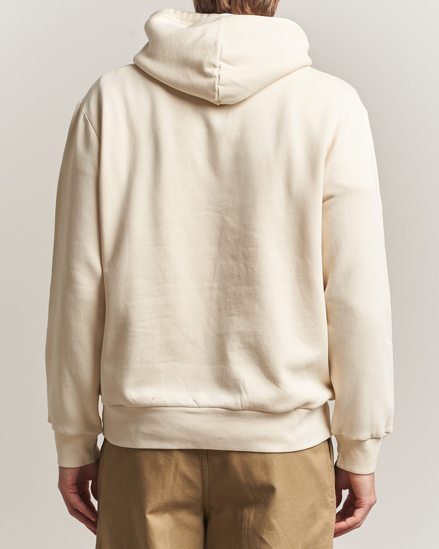 Herren | Pullover | Polo Ralph Lauren | Cotton Chest Logo Hood Andover Cream