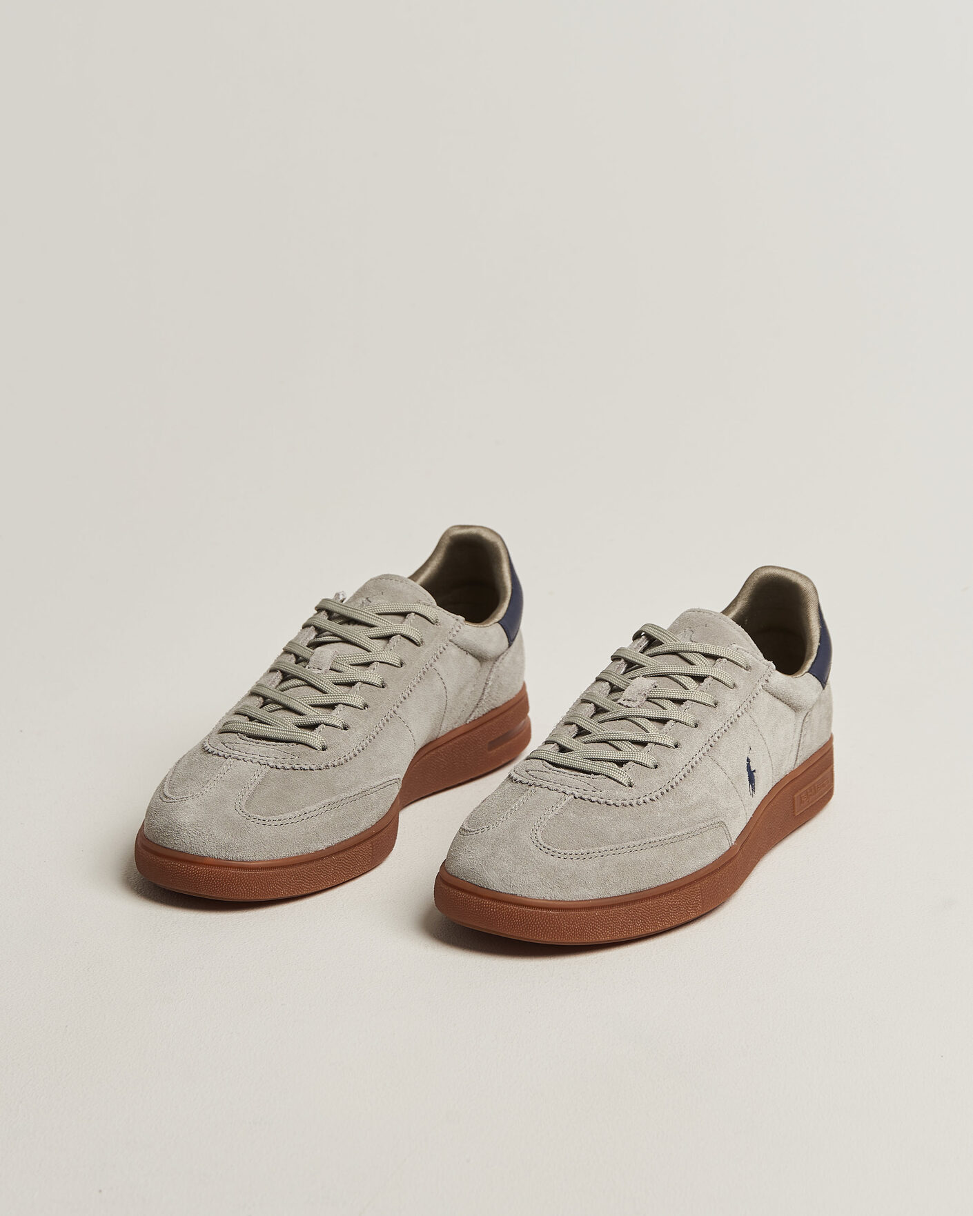 Herren | Sneaker | Polo Ralph Lauren | Bedford Suede Sneaker Earth Grey