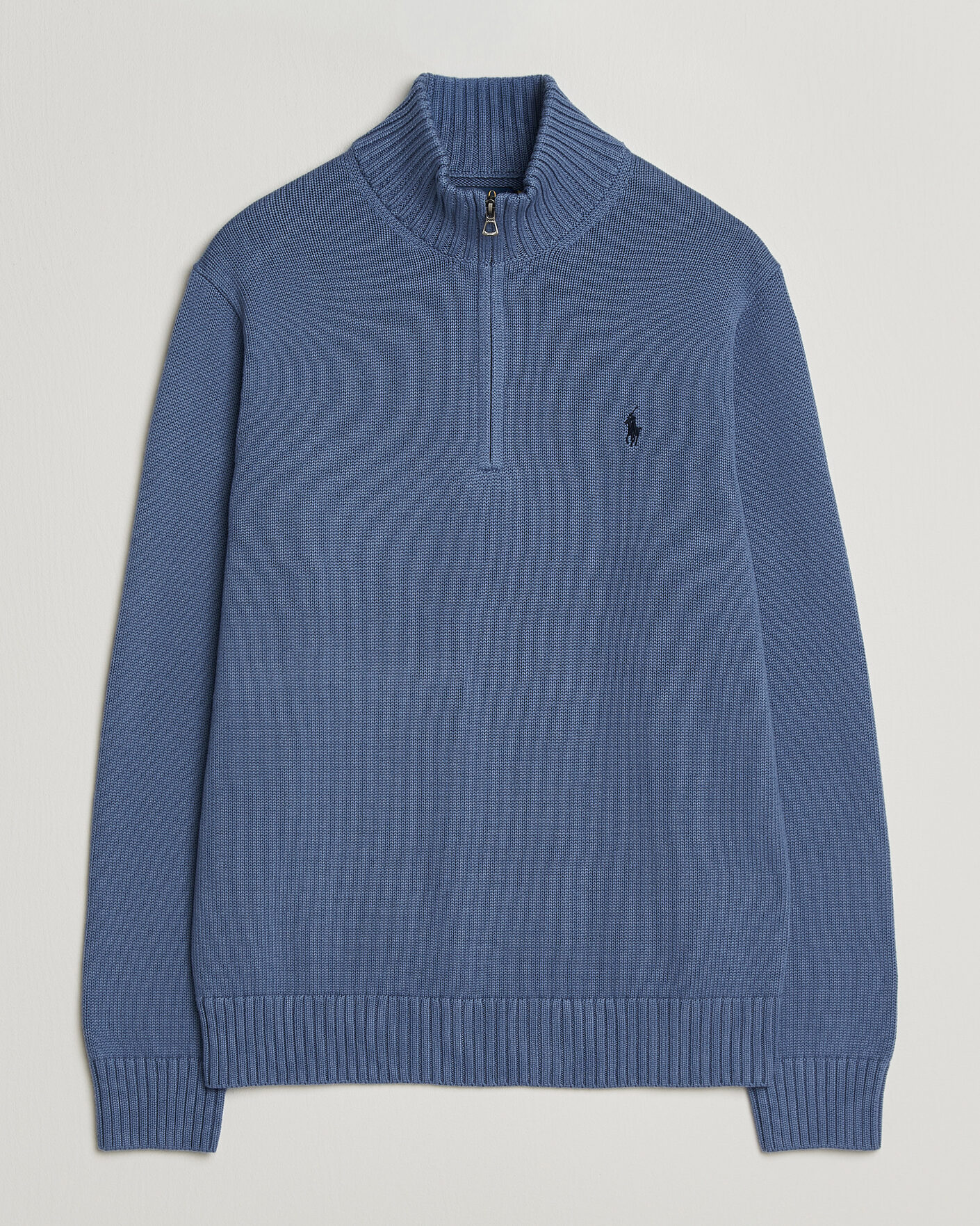 Herren | Pullover | Polo Ralph Lauren | Cotton Half Zip Carson Blue