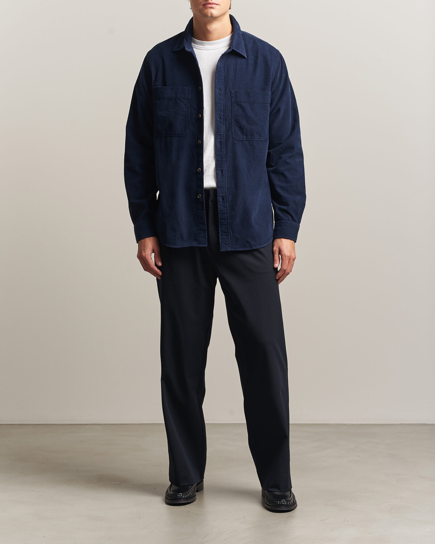 Herren | Hemden | PS Paul Smith | Casual Fit Corduroy Shirt Navy