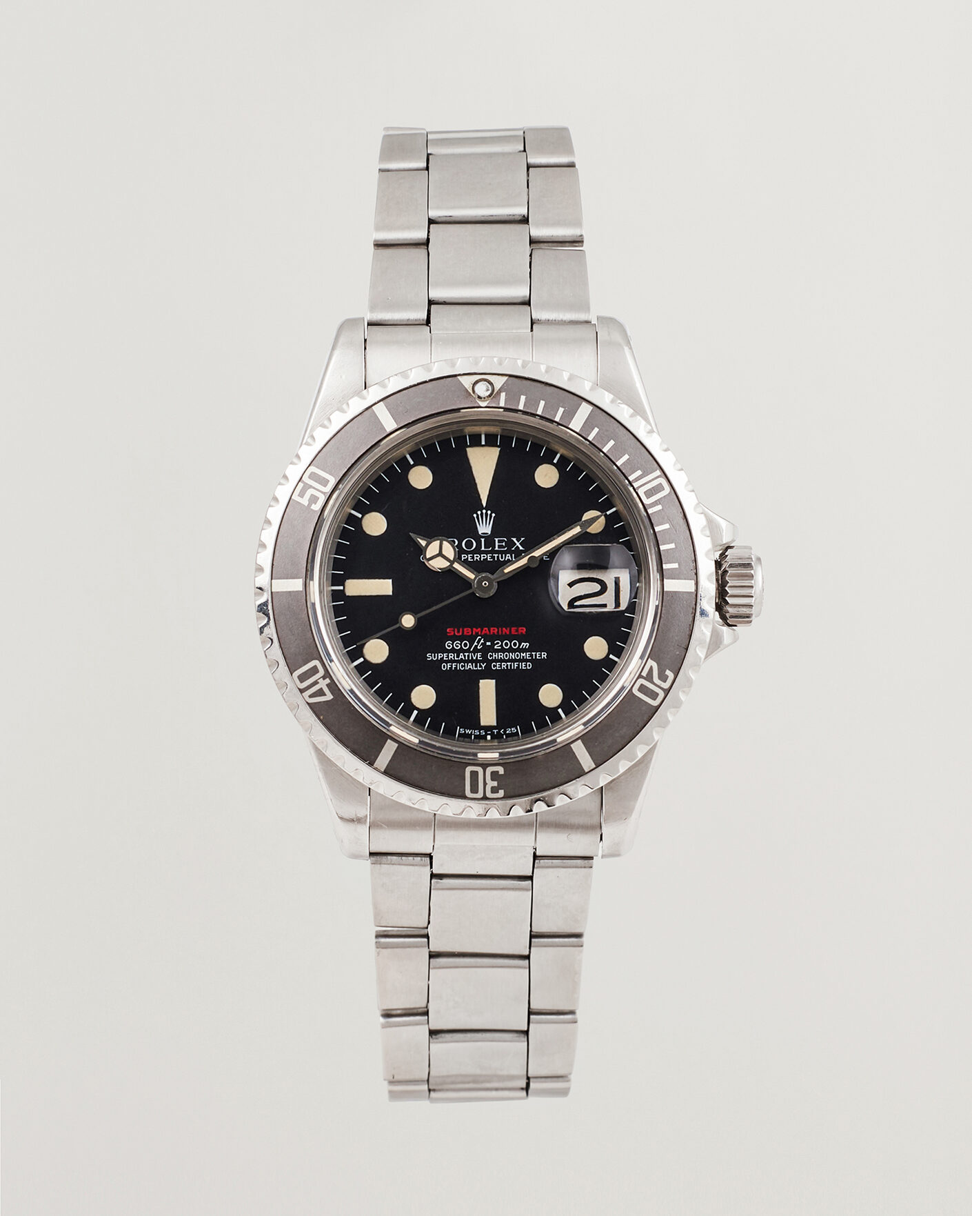 Herren | Pre-Owned & Vintage Watches | Rolex Pre-Owned | Submariner 1680 Red 