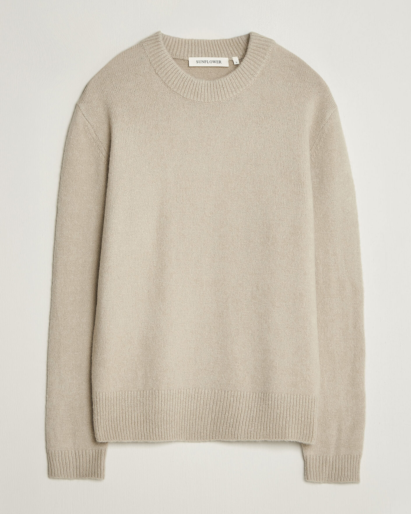 Herren | Pullover | Sunflower | Moon Alpaca Sweater Pebble