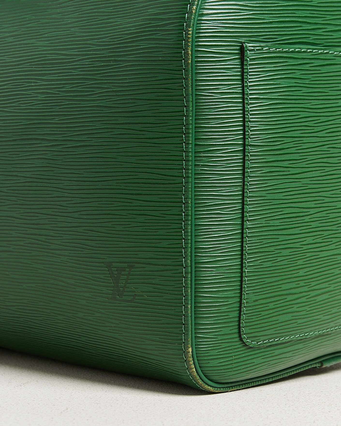 Herren | Pre-Owned & Vintage Bags | Louis Vuitton Pre-Owned | Keepall 55 Epi Leather Green