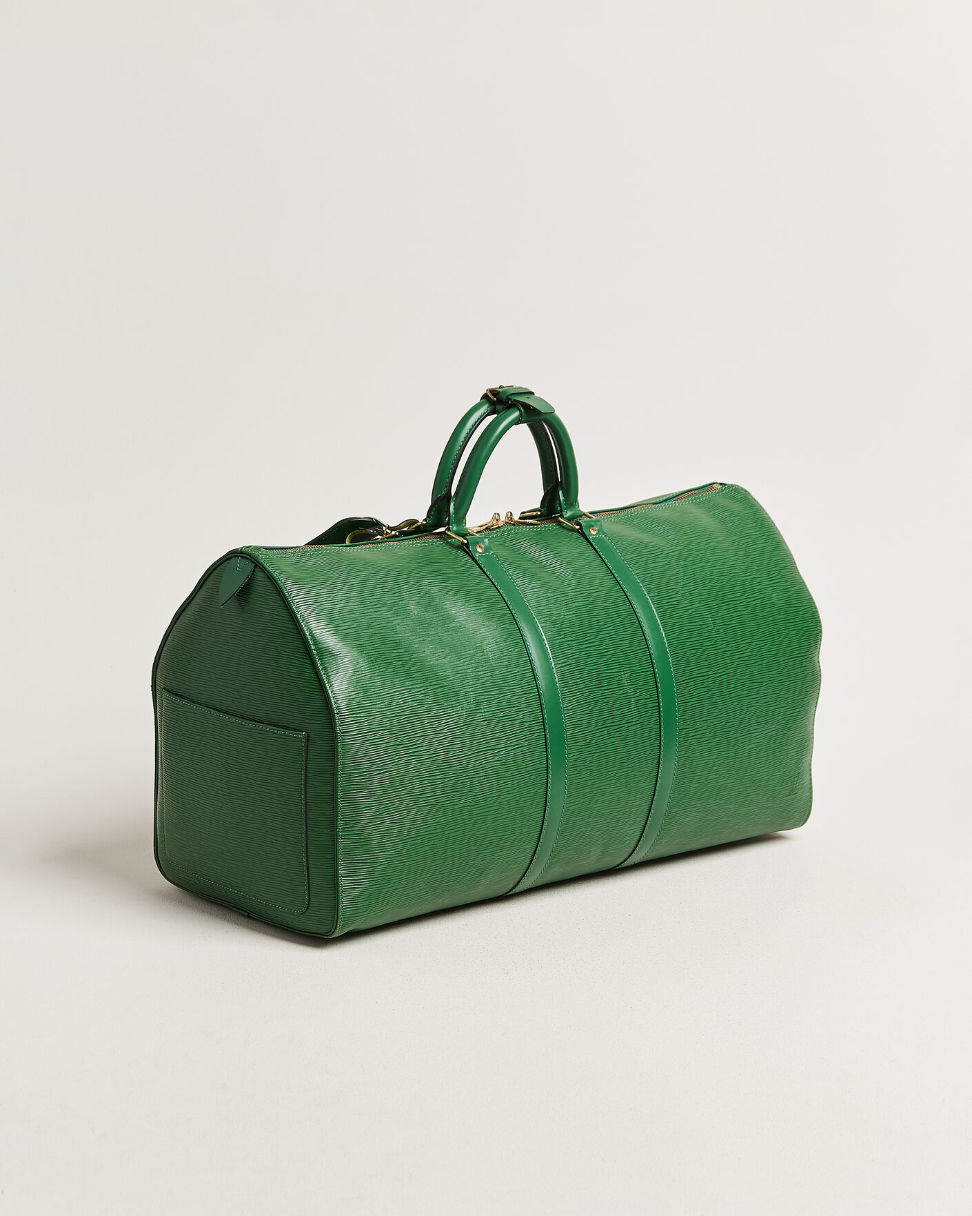 Herren | Pre-Owned & Vintage Bags | Louis Vuitton Pre-Owned | Keepall 55 Epi Leather Green
