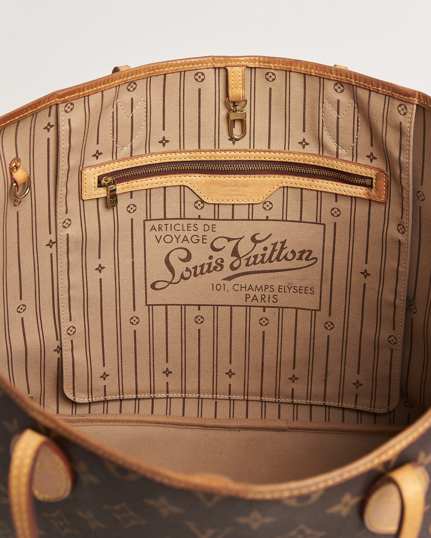 Herren | Pre-Owned & Vintage Bags | Louis Vuitton Pre-Owned | Neverfull GM Monogram